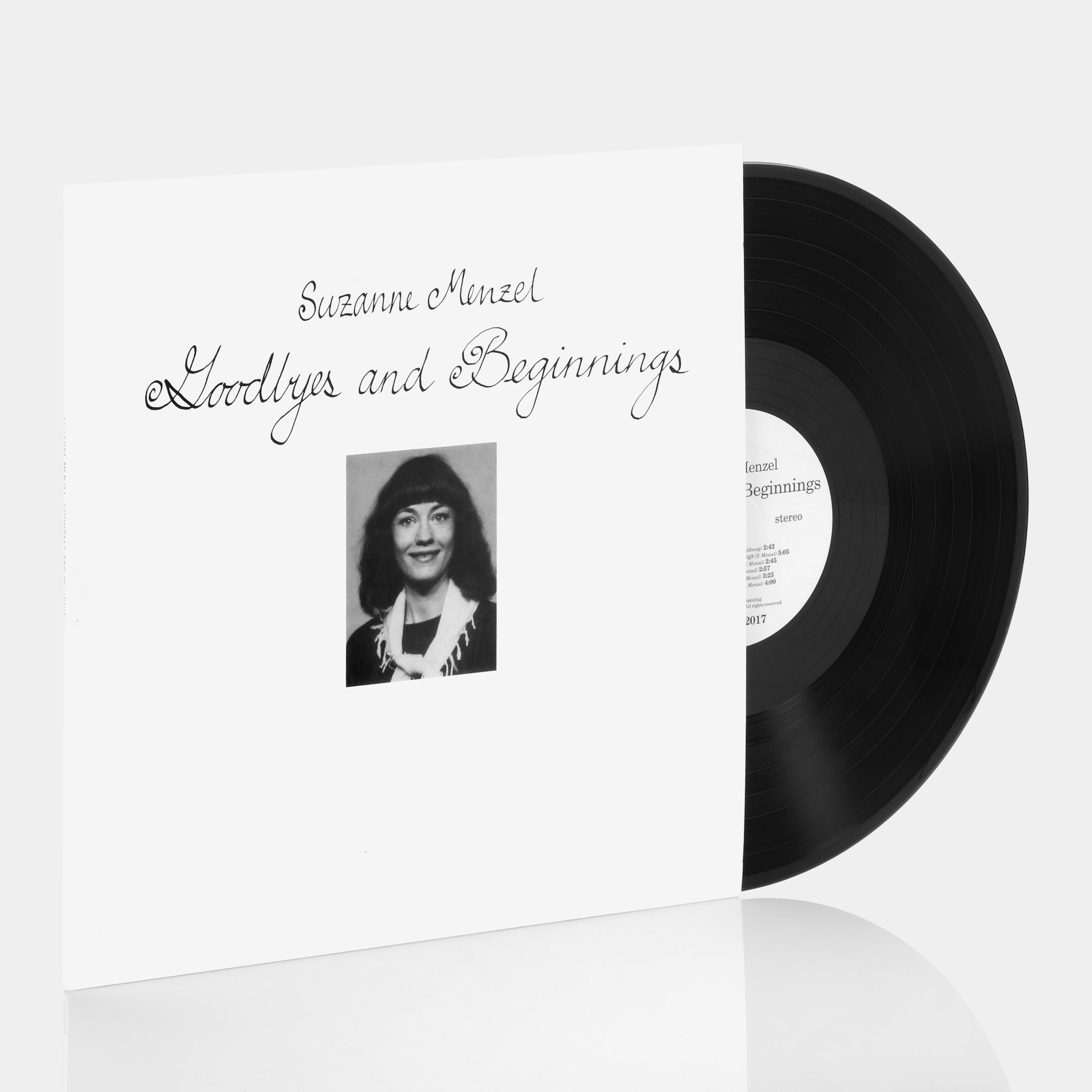 Suzanne Menzel - Goodbyes And Beginnings LP Vinyl Record