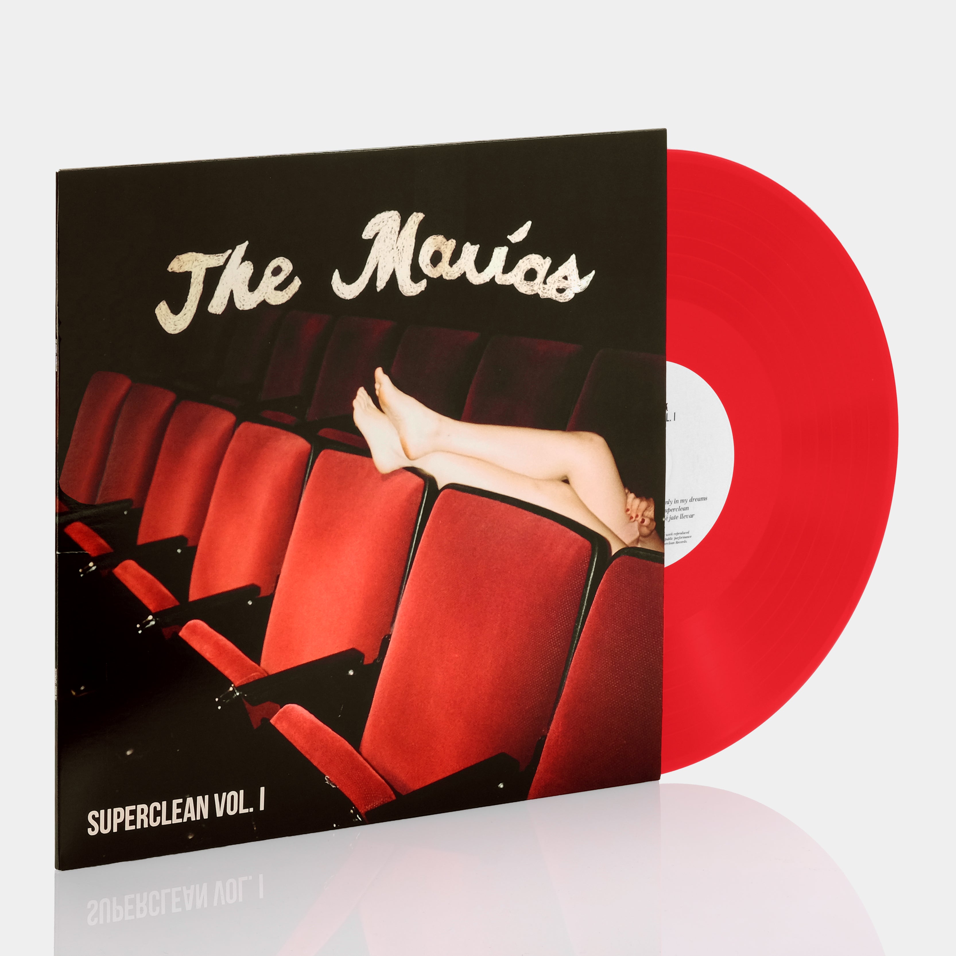 The Marías - Superclean Vol. I & Superclean Vol. II LP Opaque Red Vinyl Record