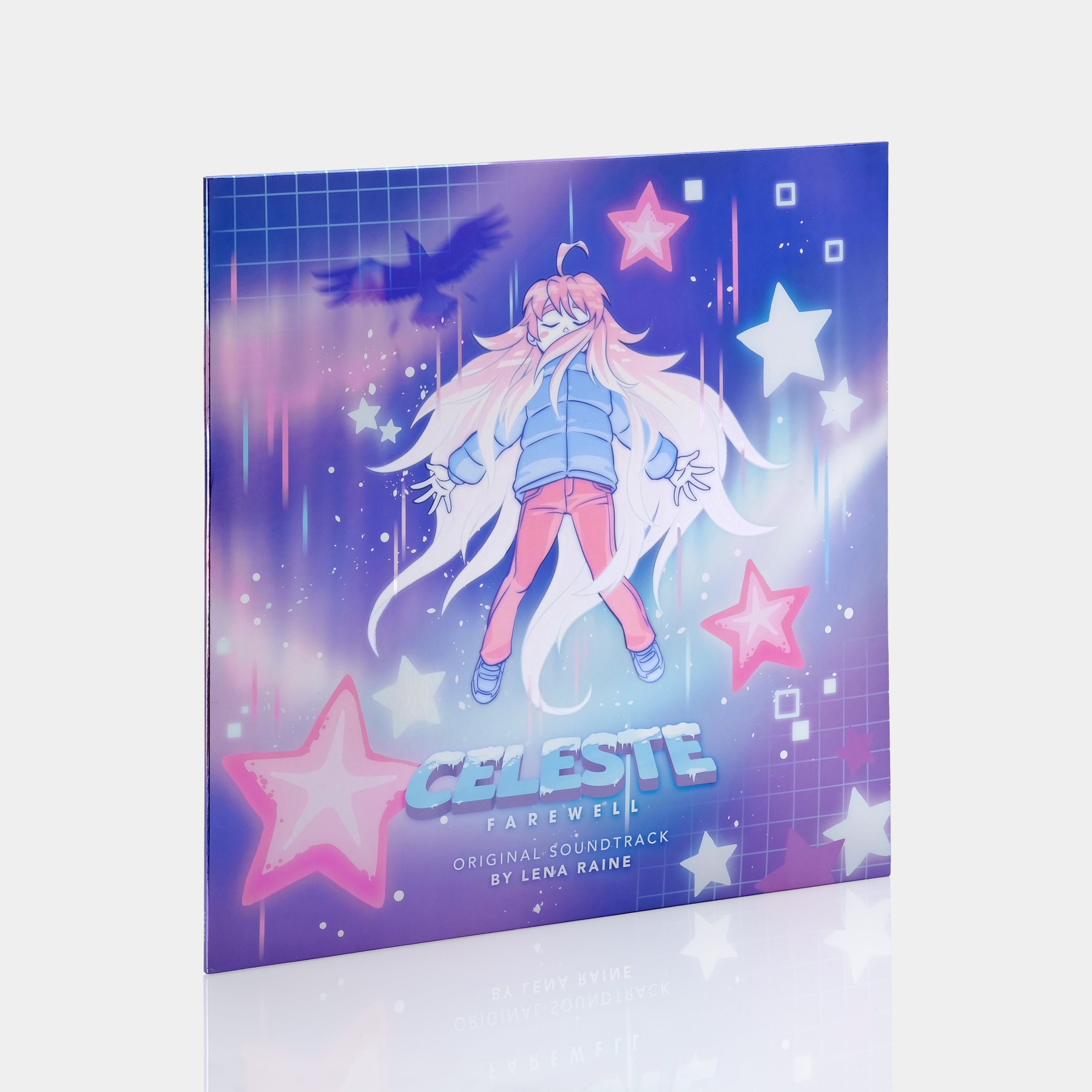 Lena Raine - Celeste: Farewell (Original Soundtrack) LP Blue and Pink Swirl Vinyl Record