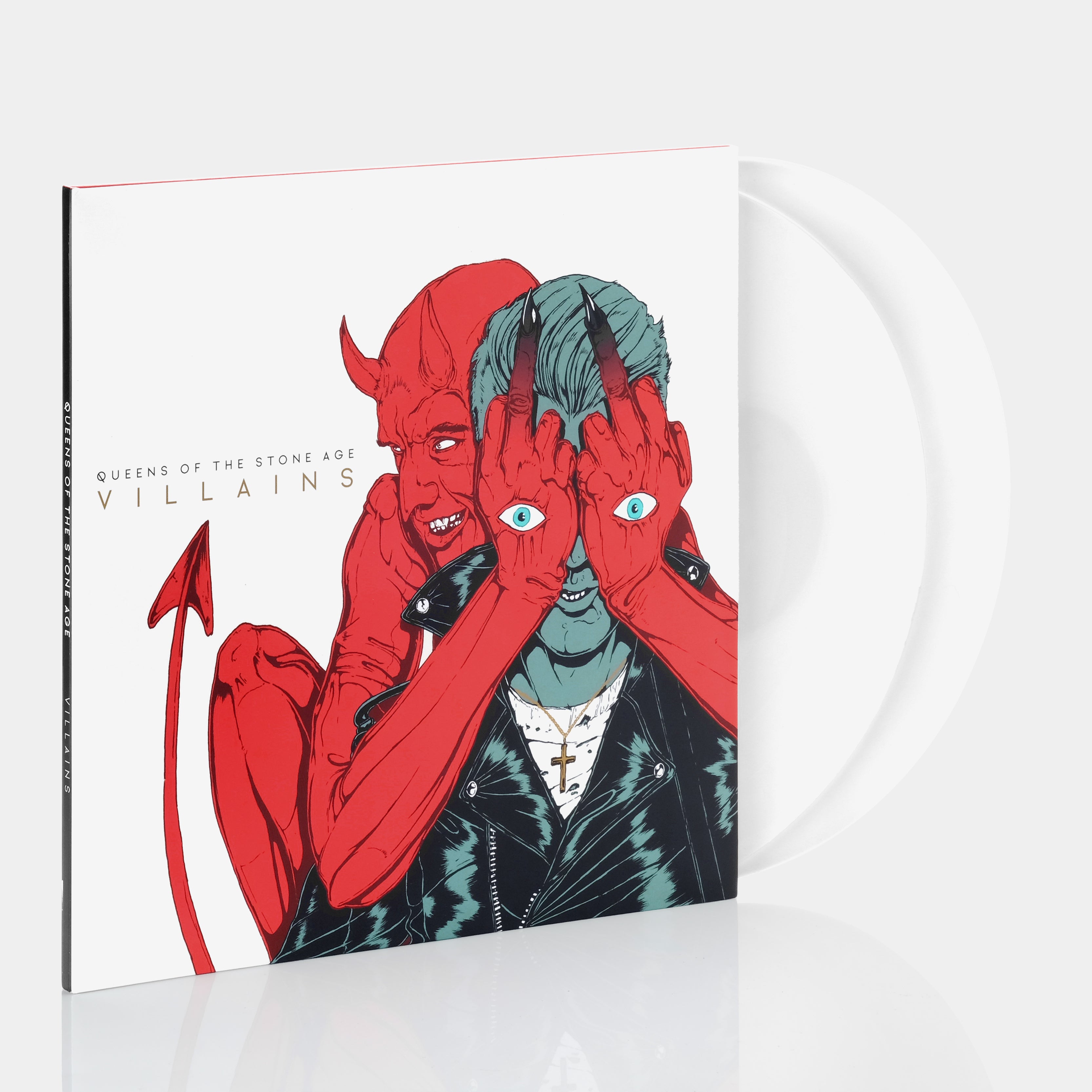 Queens Of The Stone Age - Villains 2xLP White Vinyl Record