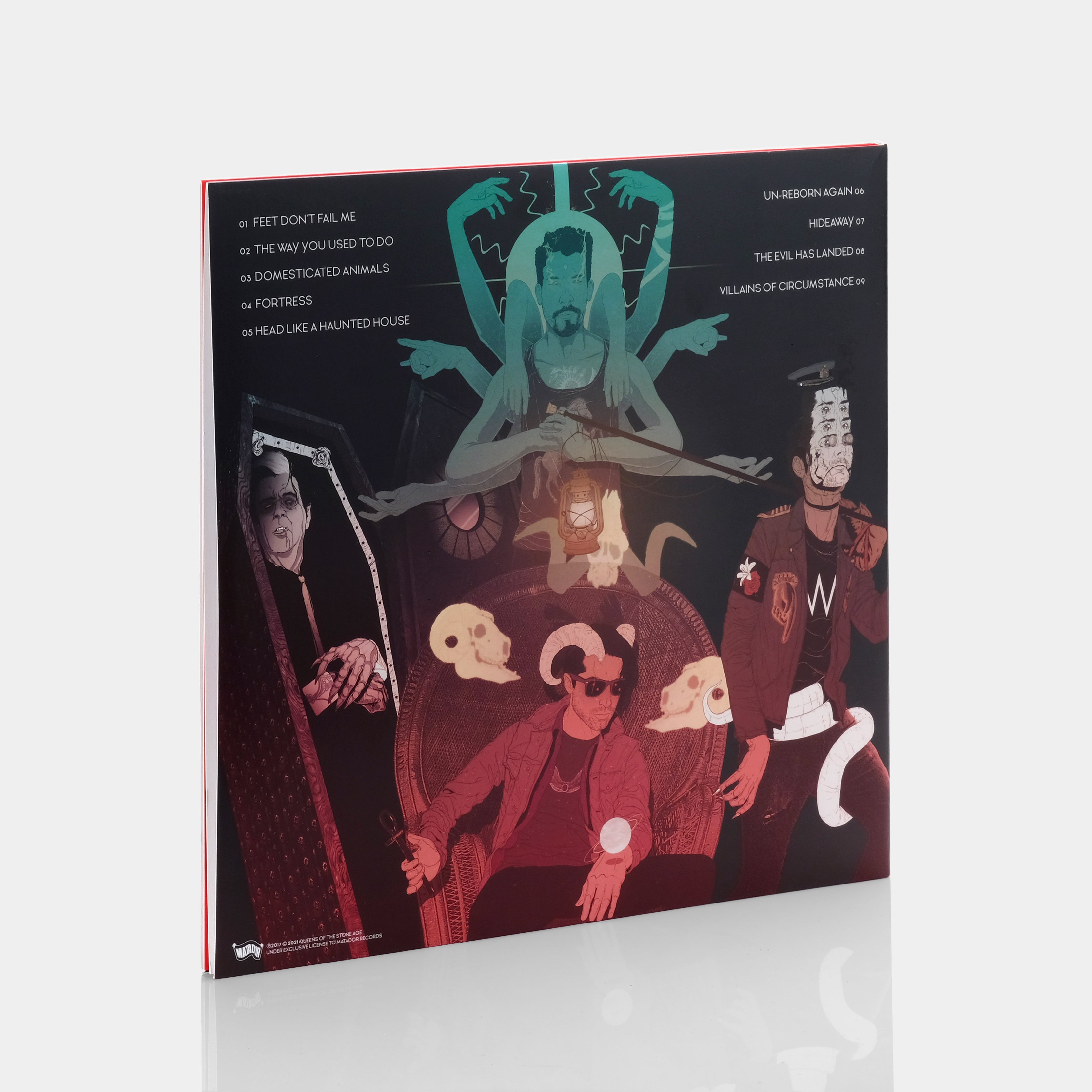 Queens Of The Stone Age - Villains 2xLP White Vinyl Record