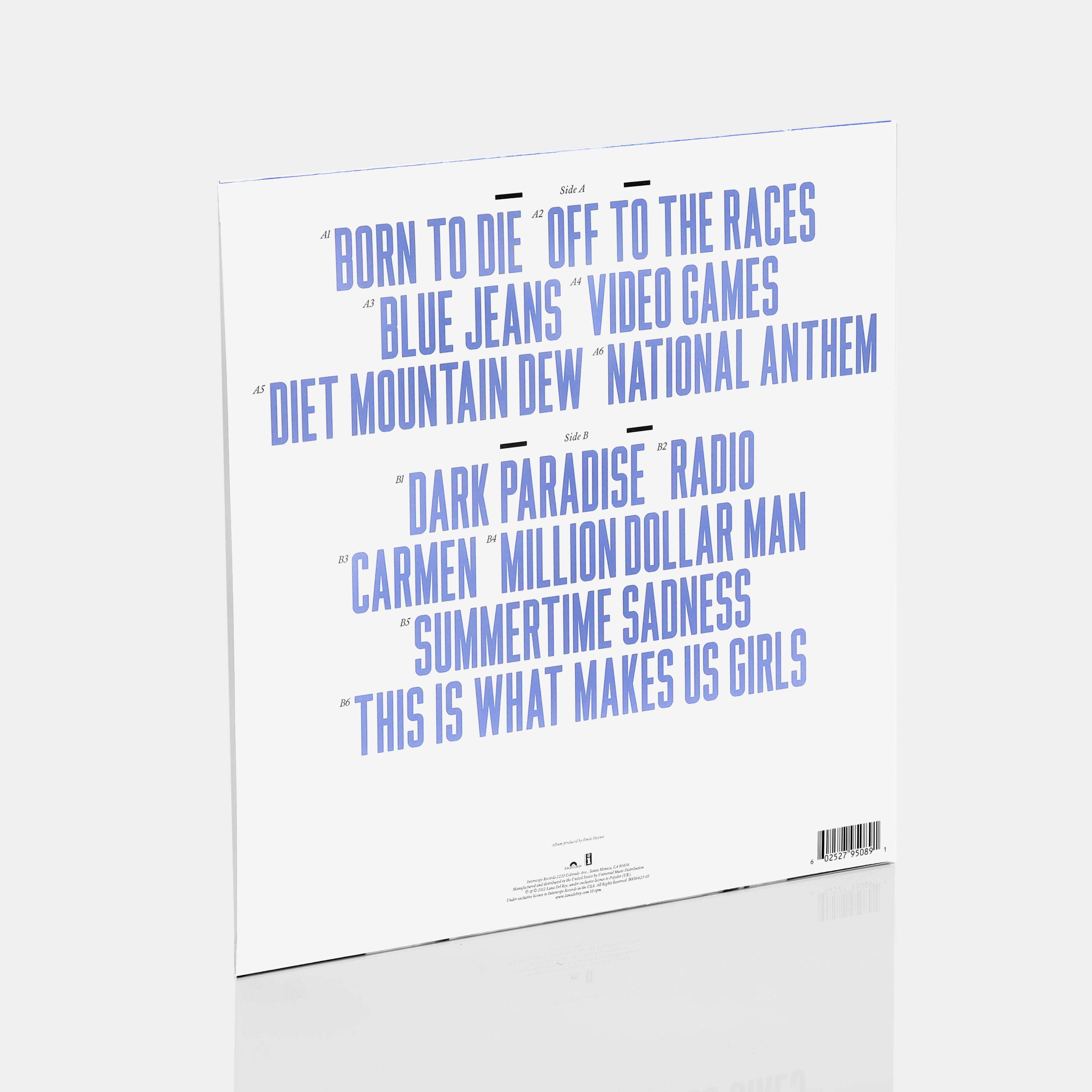 Lana Del Rey - Born To Die LP Opaque Red Vinyl Record