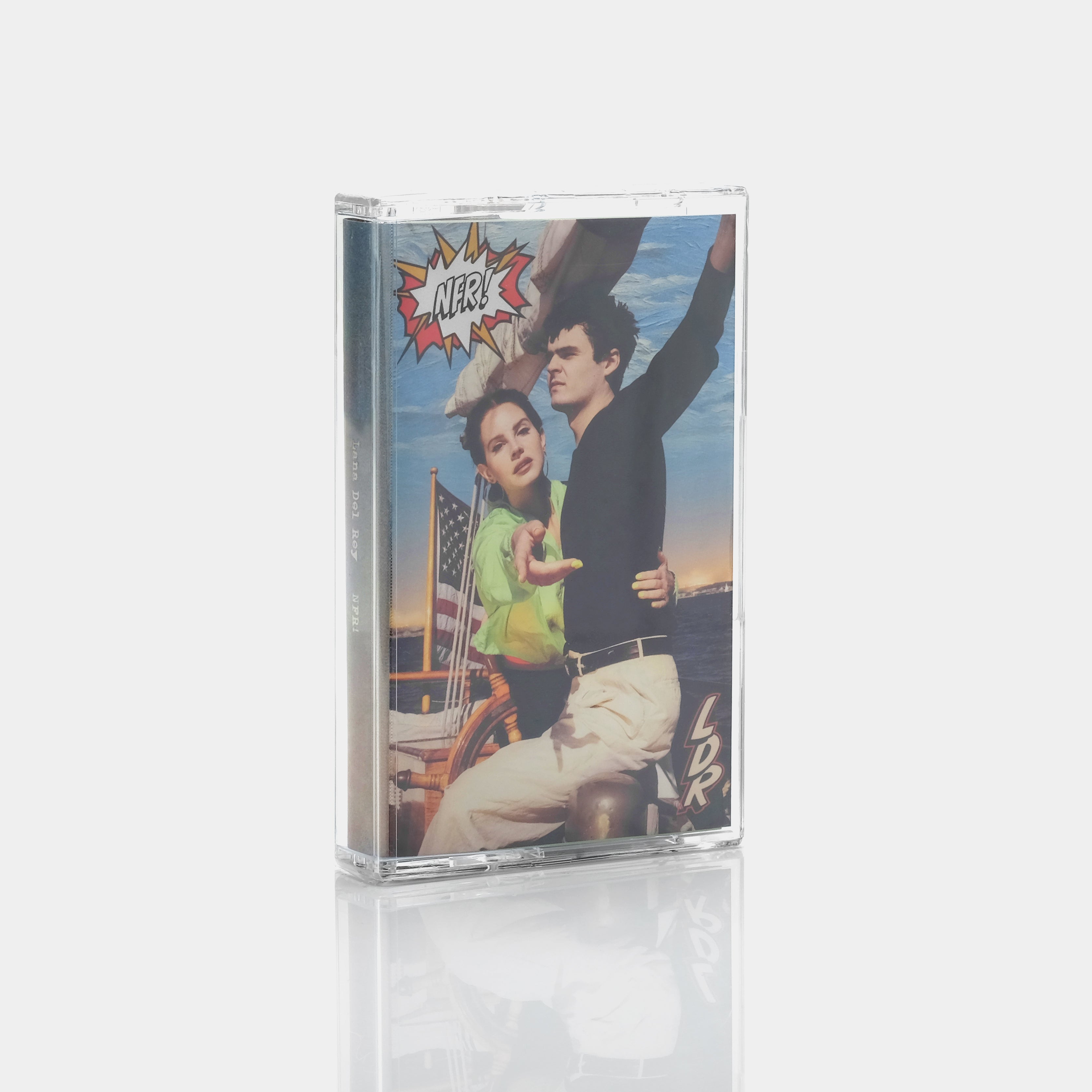 Lana Del Rey NFR cassette tape front