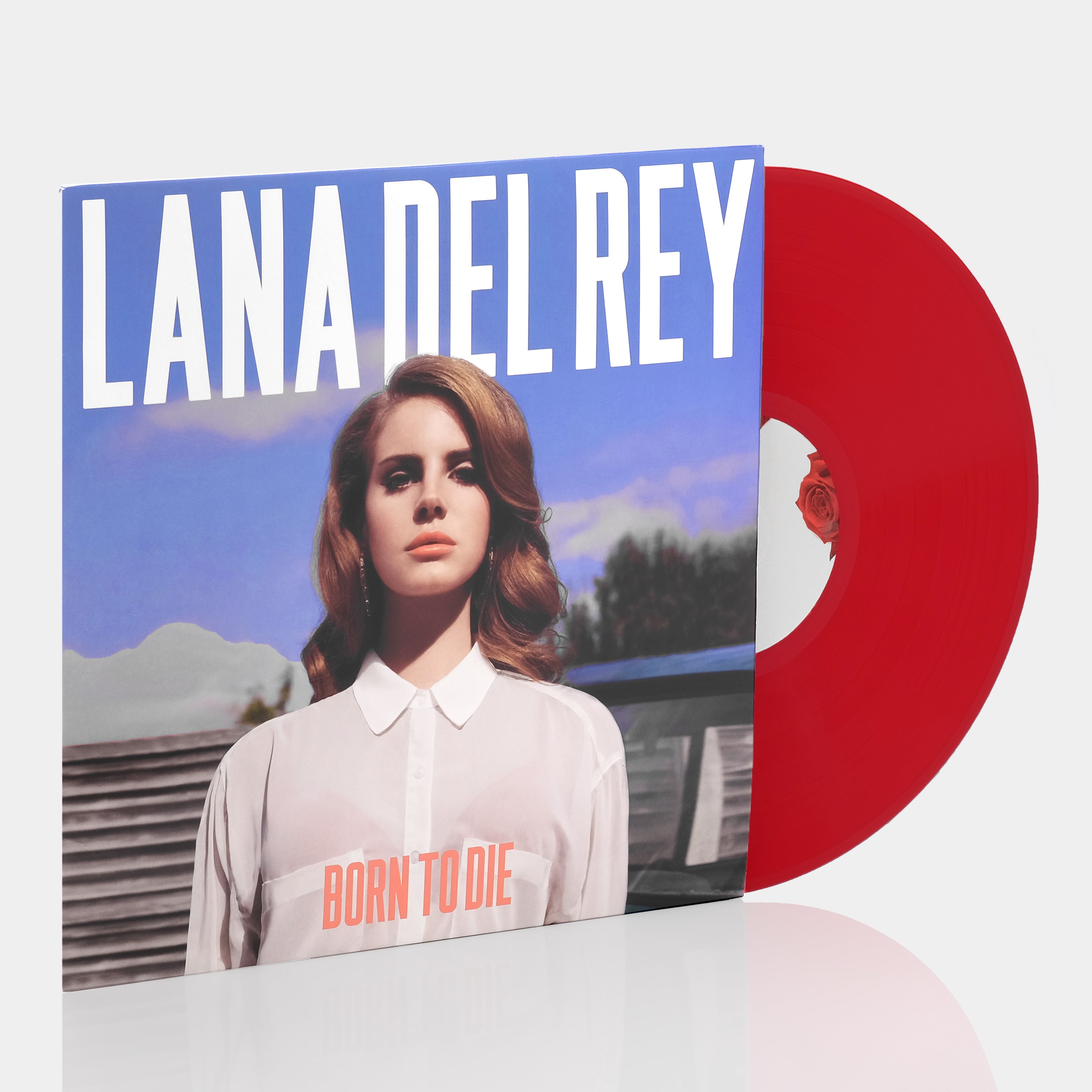 Lana Del Rey - Born To Die LP Opaque Red Vinyl Record