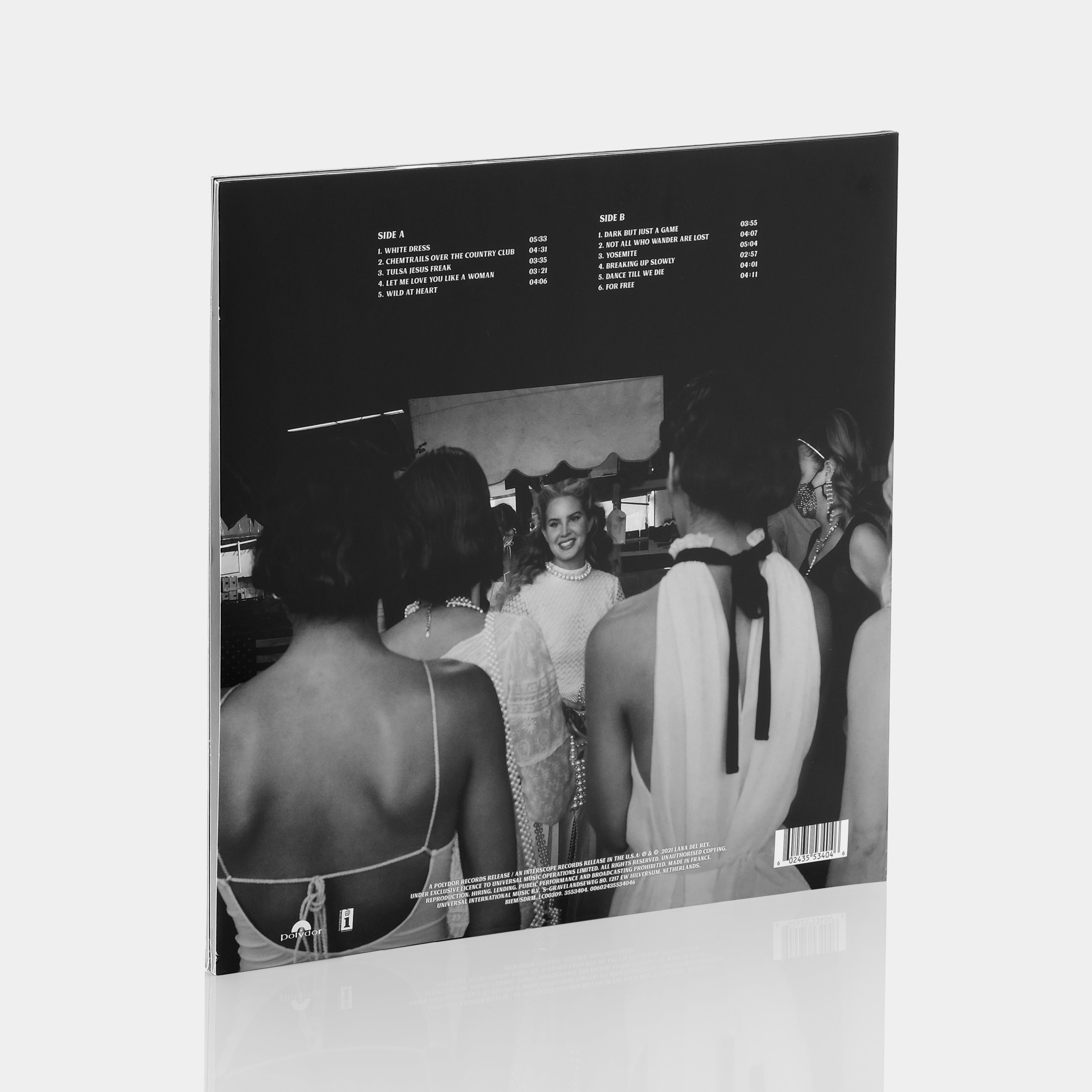 Lana Del Rey - Chemtrails Over The Country Club LP Grey Vinyl Record