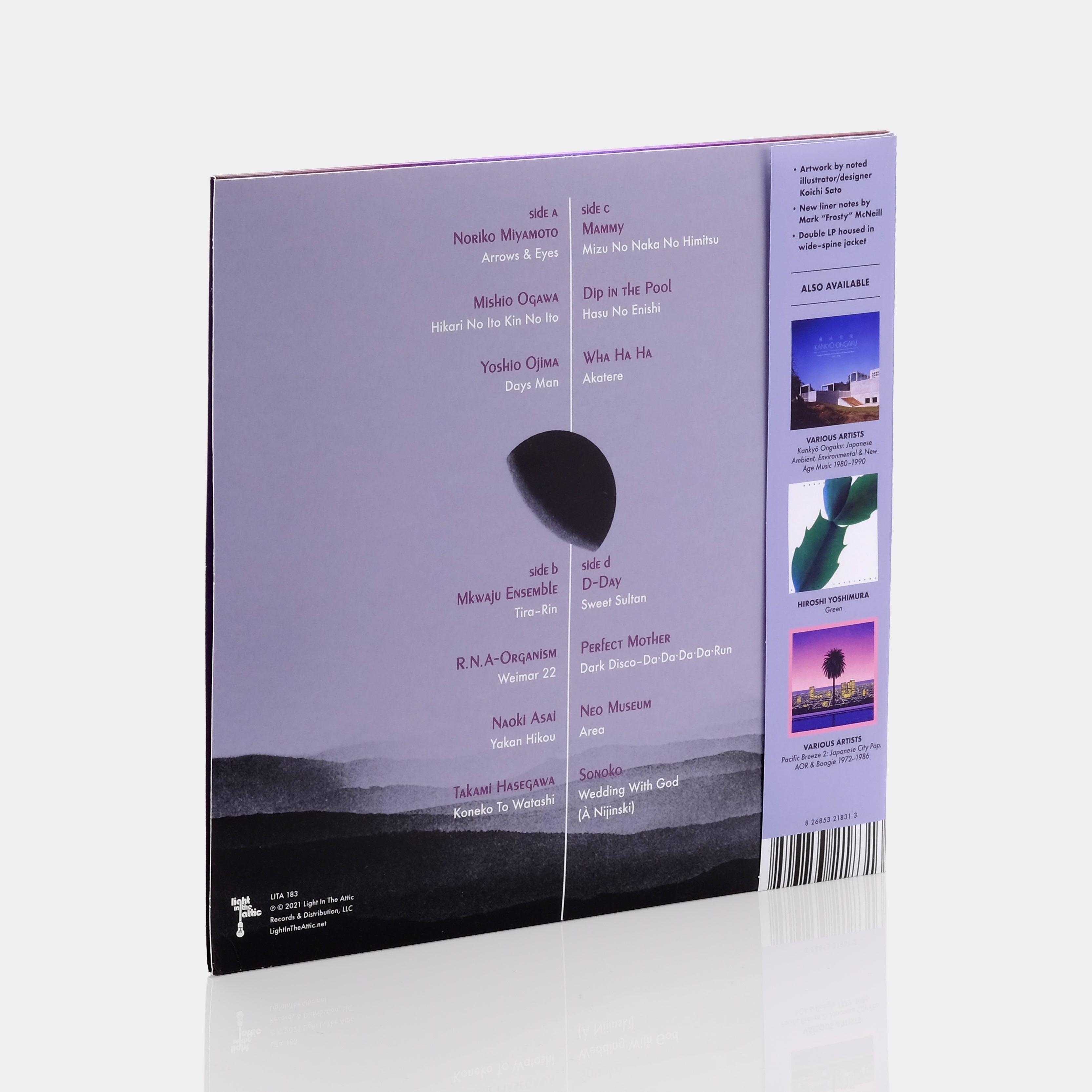 Somewhere Between: Mutant Pop, Electronic Minimalism & Shadow Sounds Of Japan 1980-1988 2xLP Purple Cornetto Vinyl Record