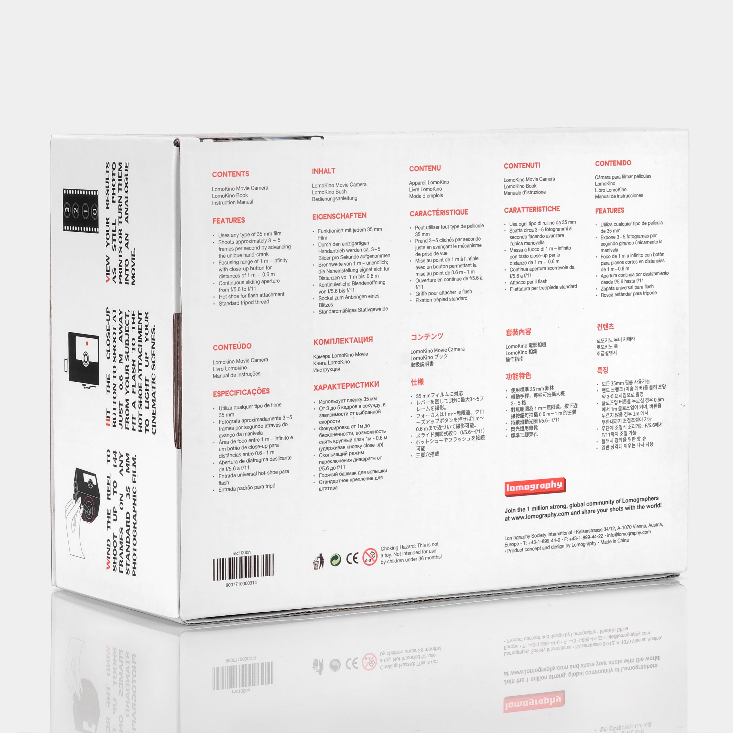 Lomography Lomokino Super Movie Maker 35mm Camera