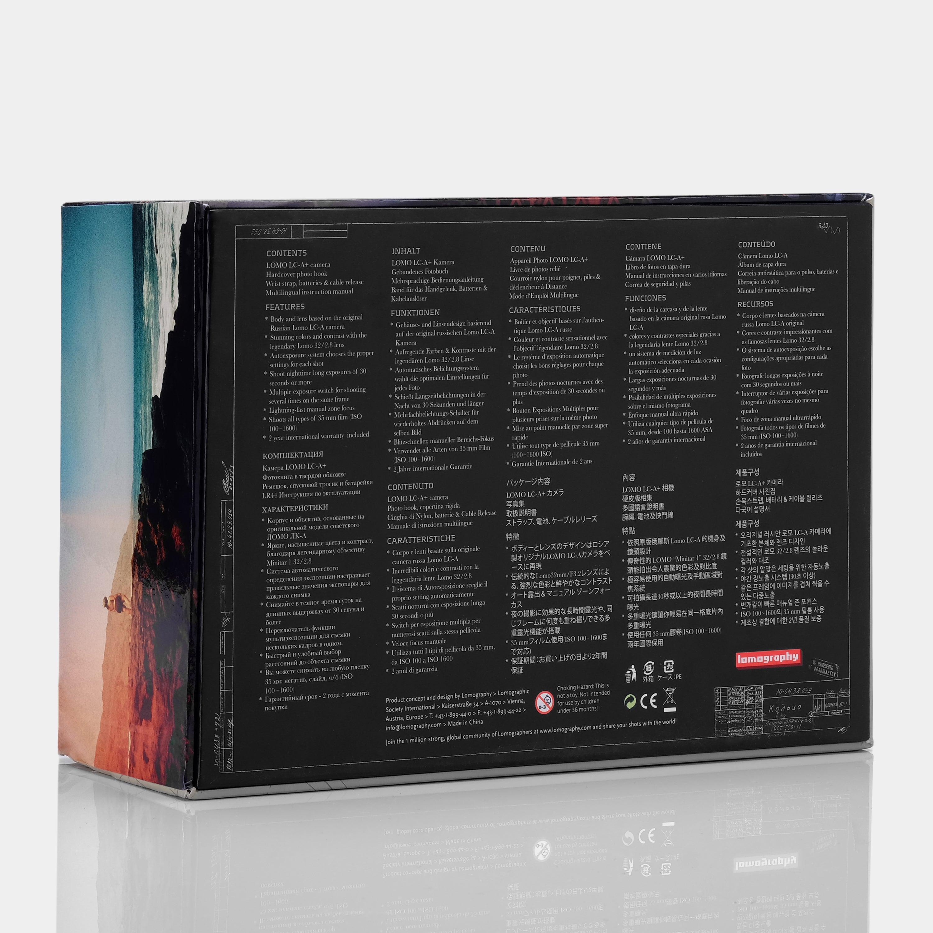 Lomography LOMO LC-A+ Point and Shoot 35mm Film Camera