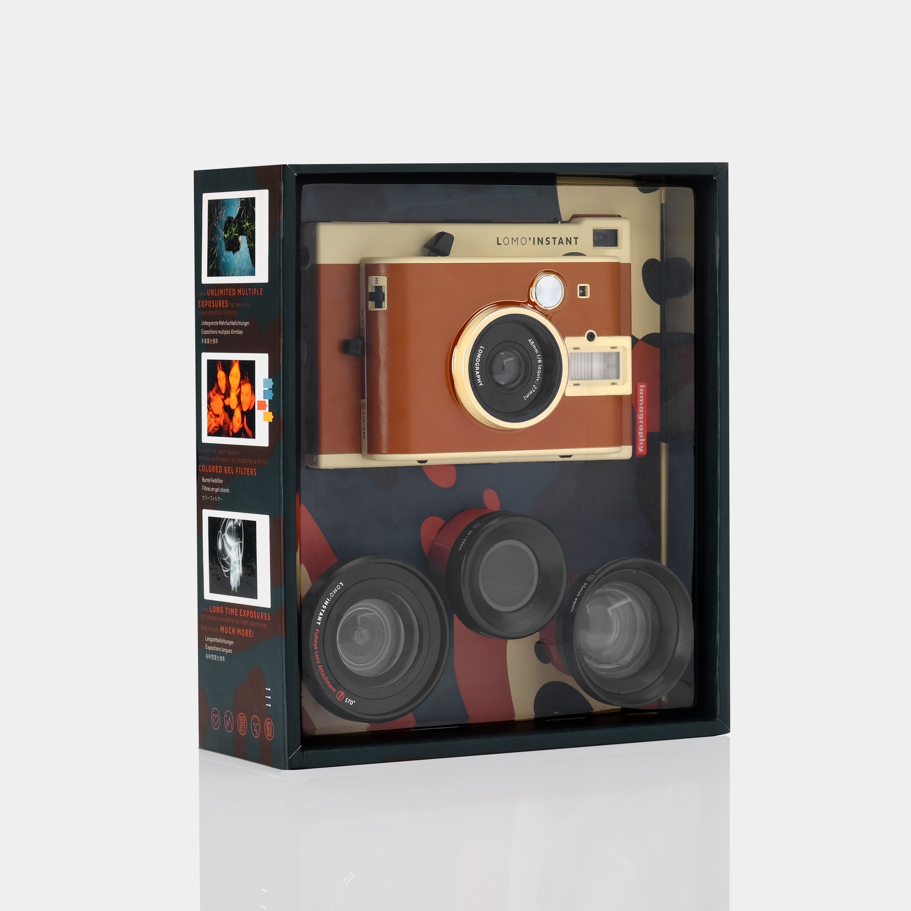 Lomo'Instant Instax Mini (Sanremo Edition) Instant Film Camera And Lenses