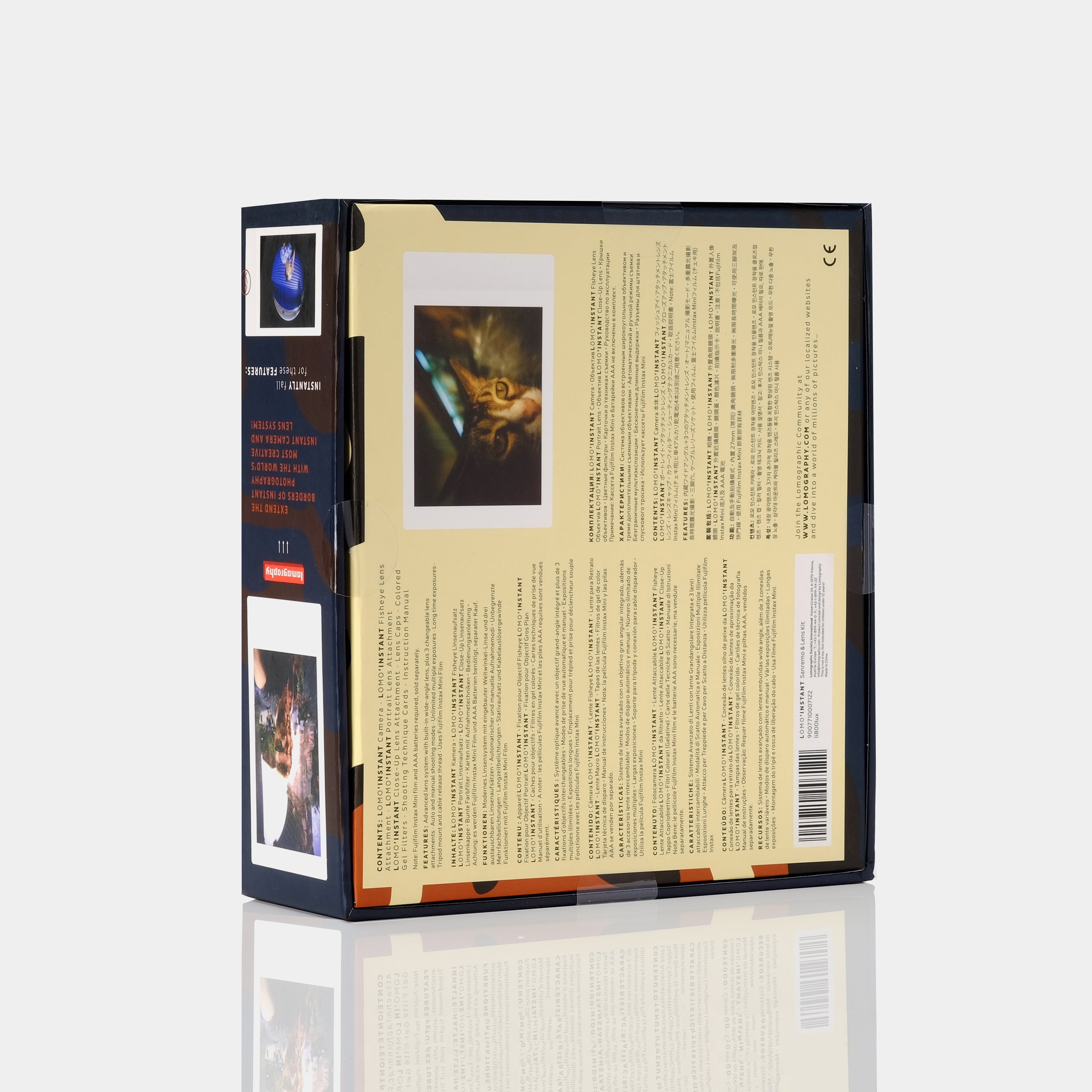 Lomo'Instant Instax Mini (Sanremo Edition) Instant Film Camera And Lenses