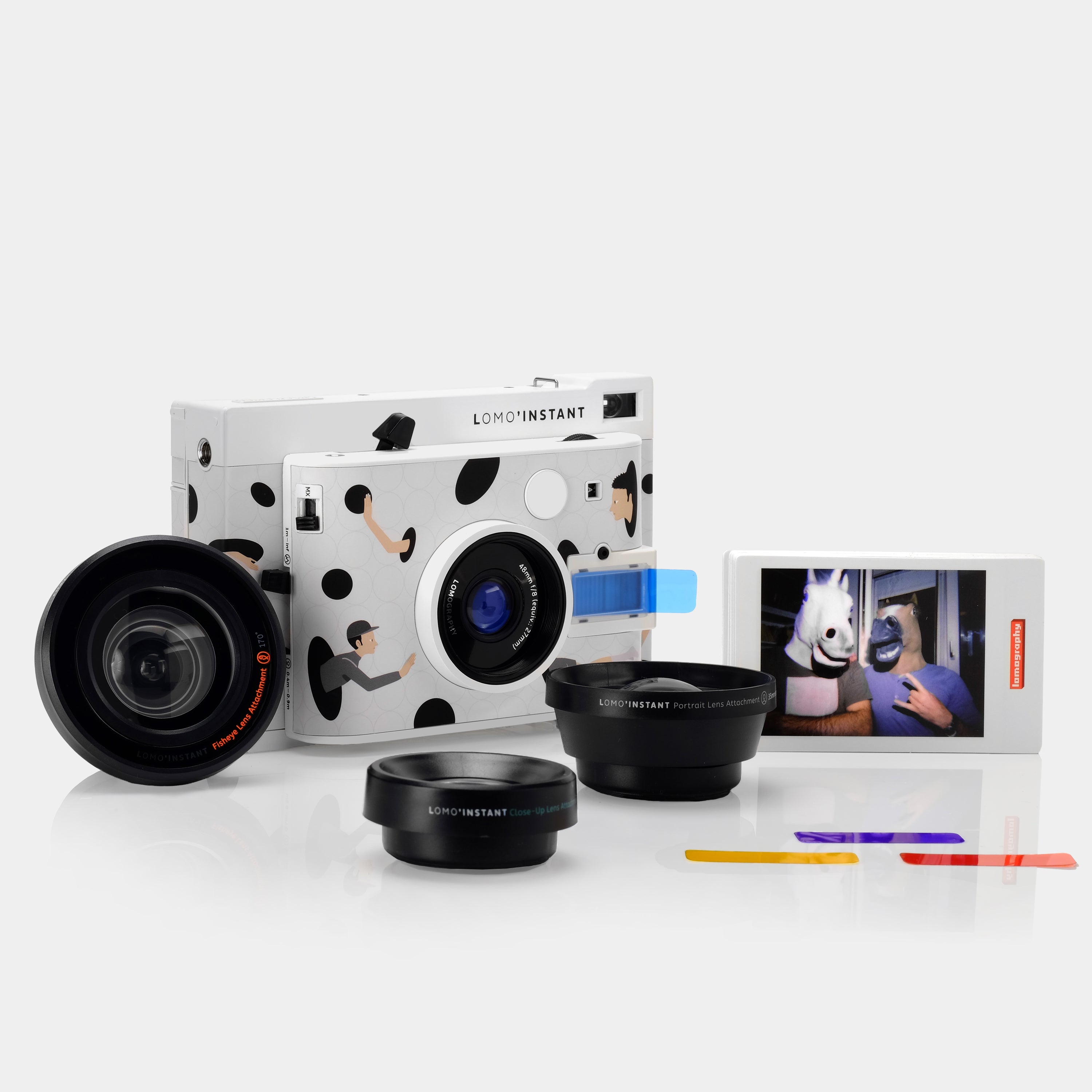 Lomography Lomo'Instant Instax Mini (Gongkan Edition) Instant Film Camera and Lenses