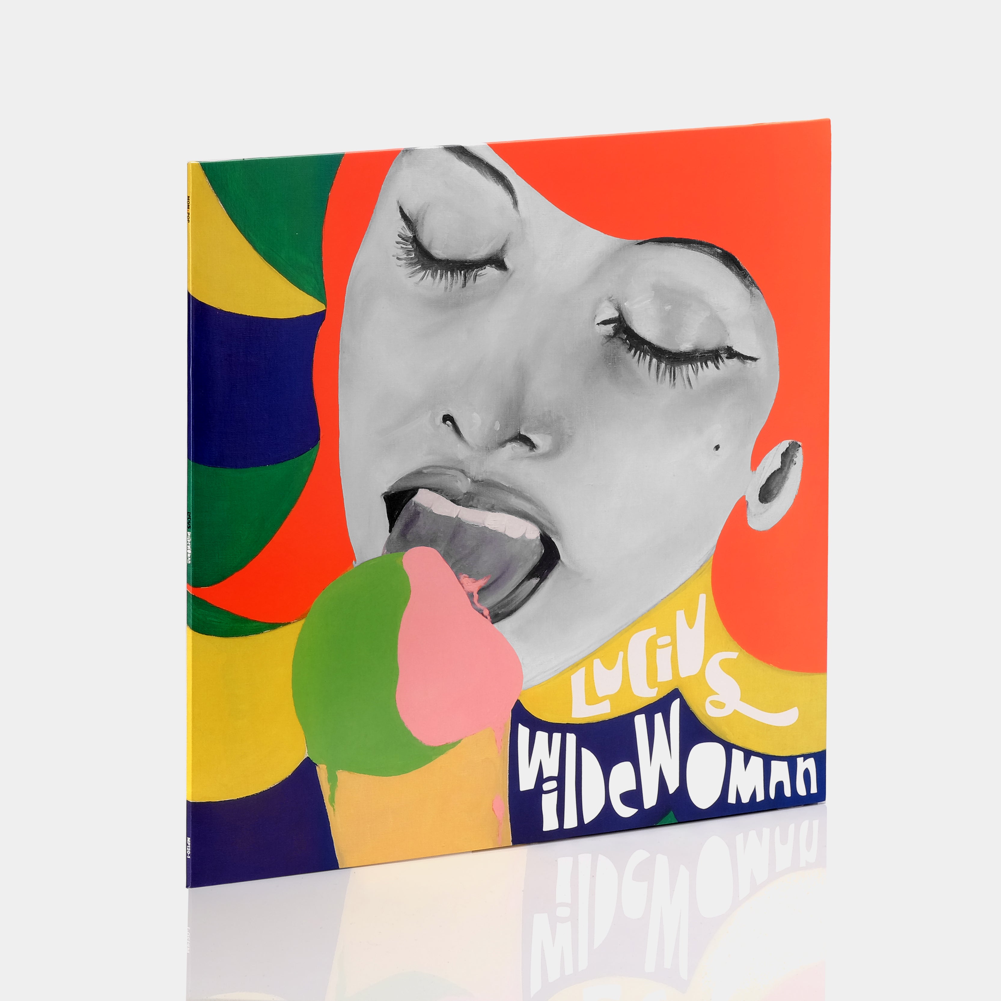 Lucius - Wildewoman LP Blue Splatter Vinyl Record