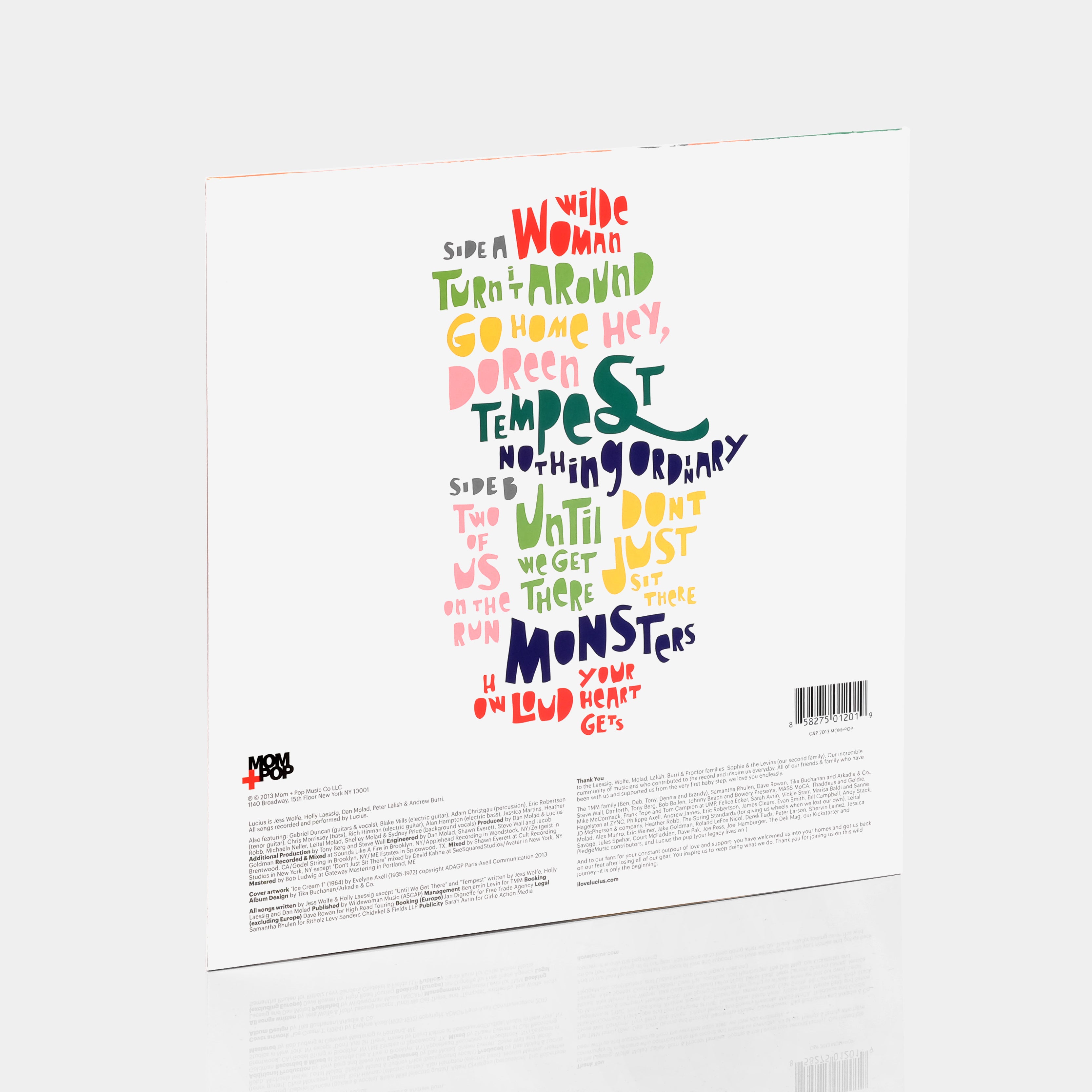 Lucius - Wildewoman LP Blue Splatter Vinyl Record