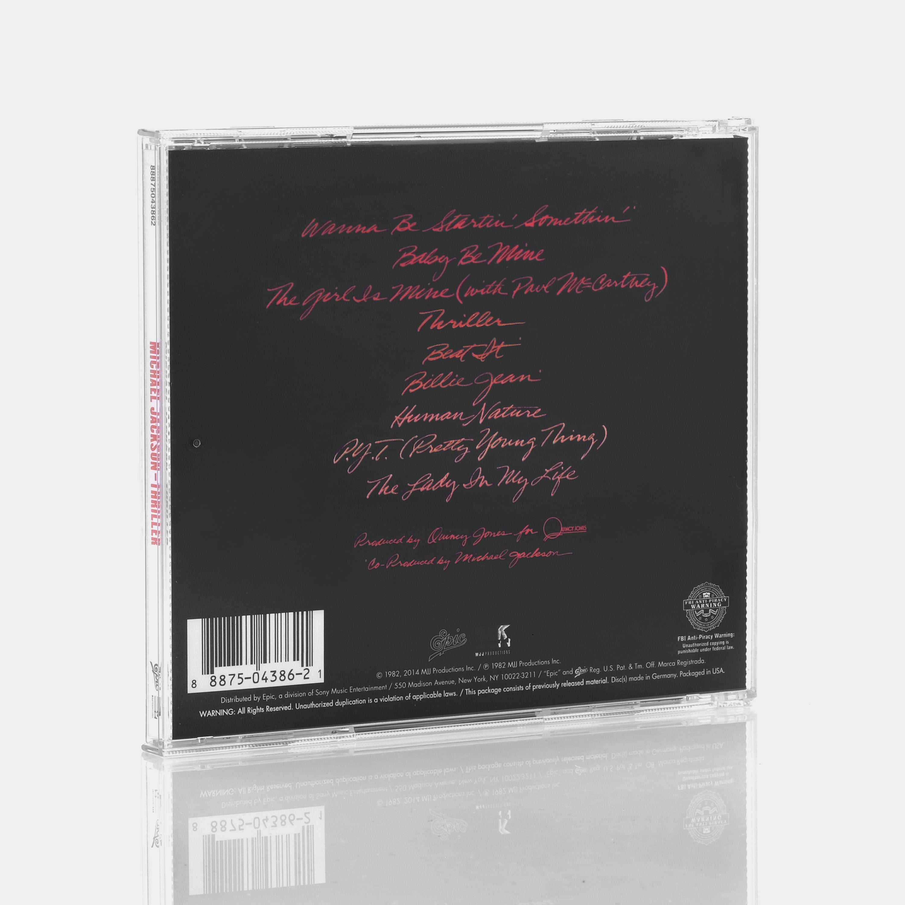Michael Jackson - Thriller CD