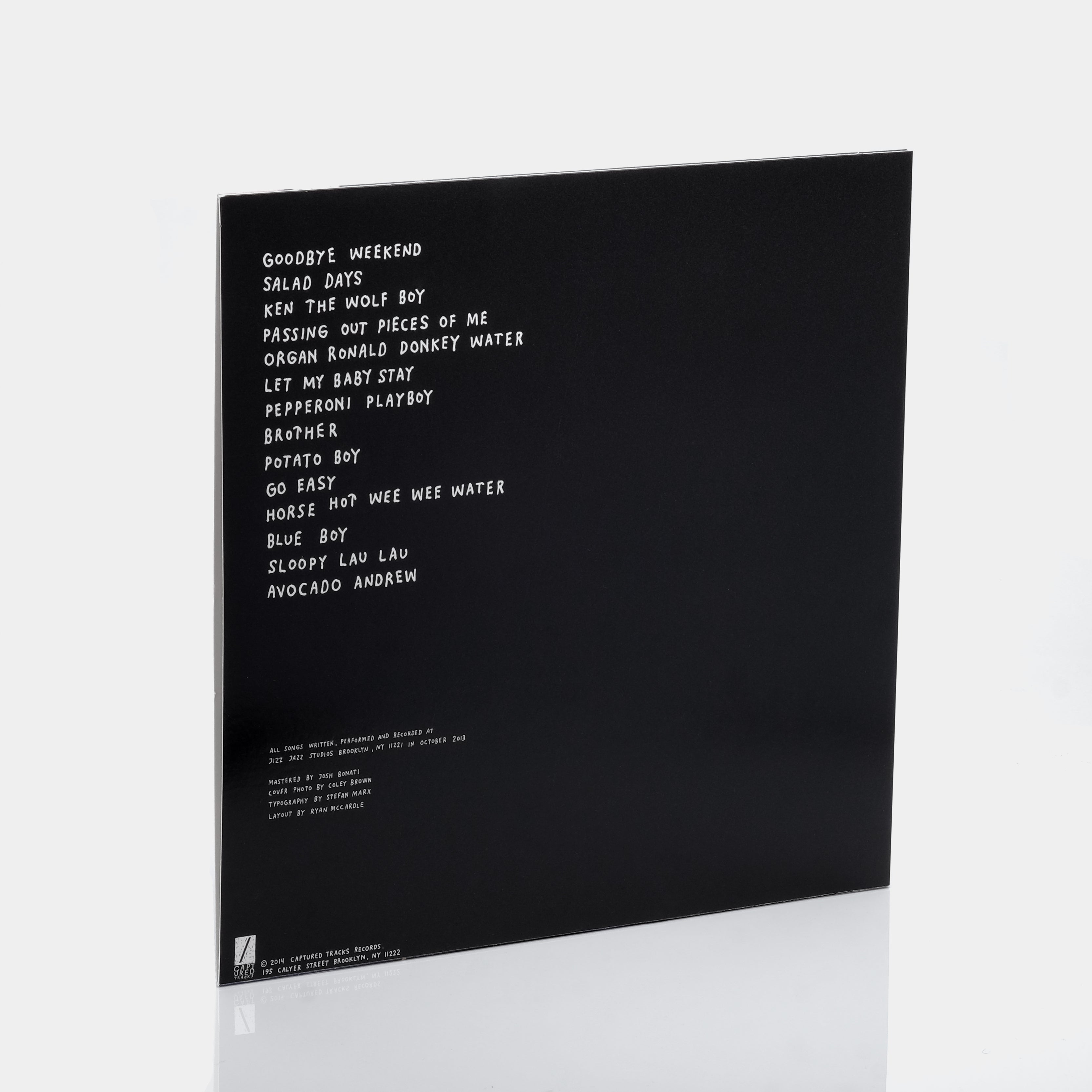 Mac Demarco - Salad Days Demos LP White Vinyl Record