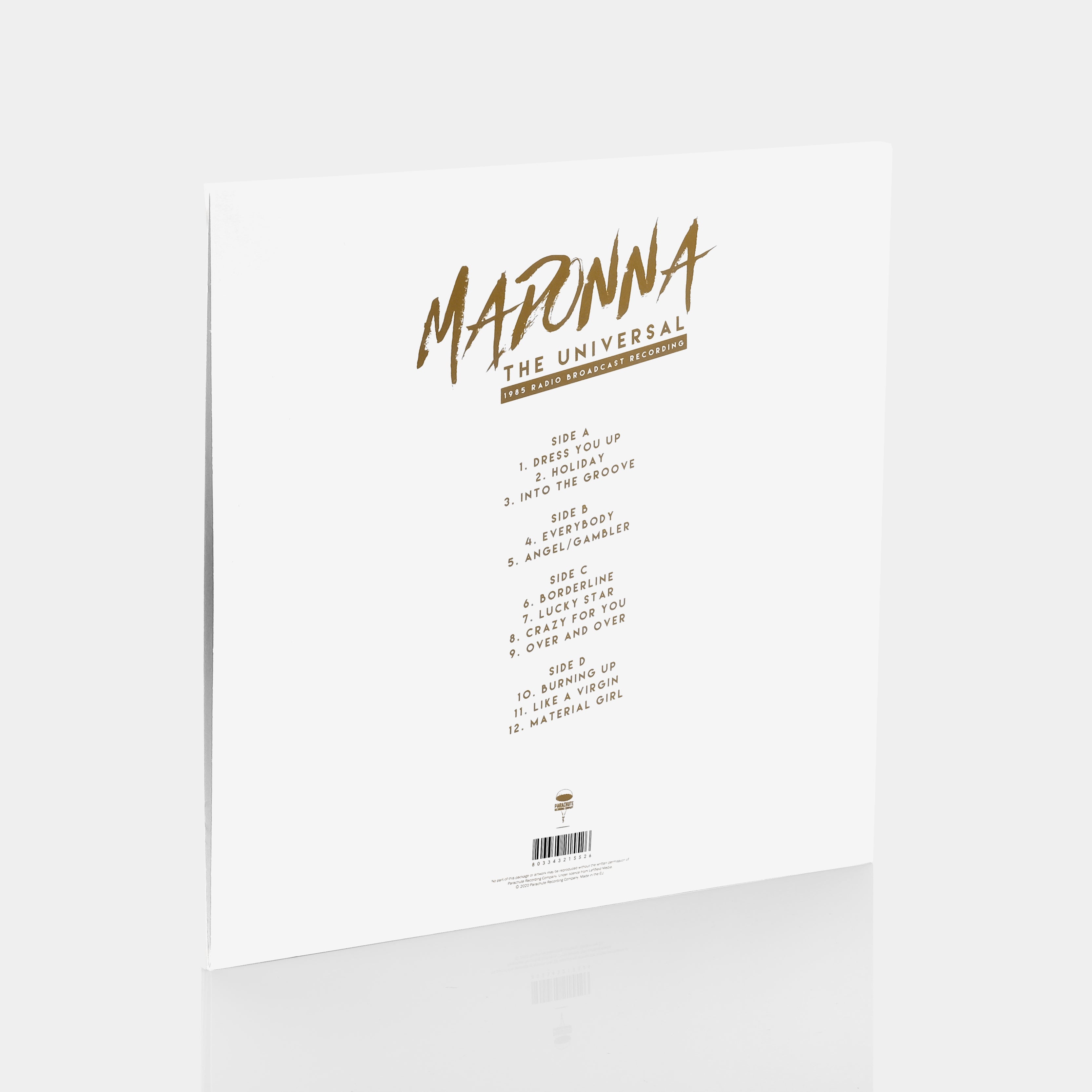 Madonna - The Universal: 1985 Radio Broadcast Recording 2xLP Vinyl Record