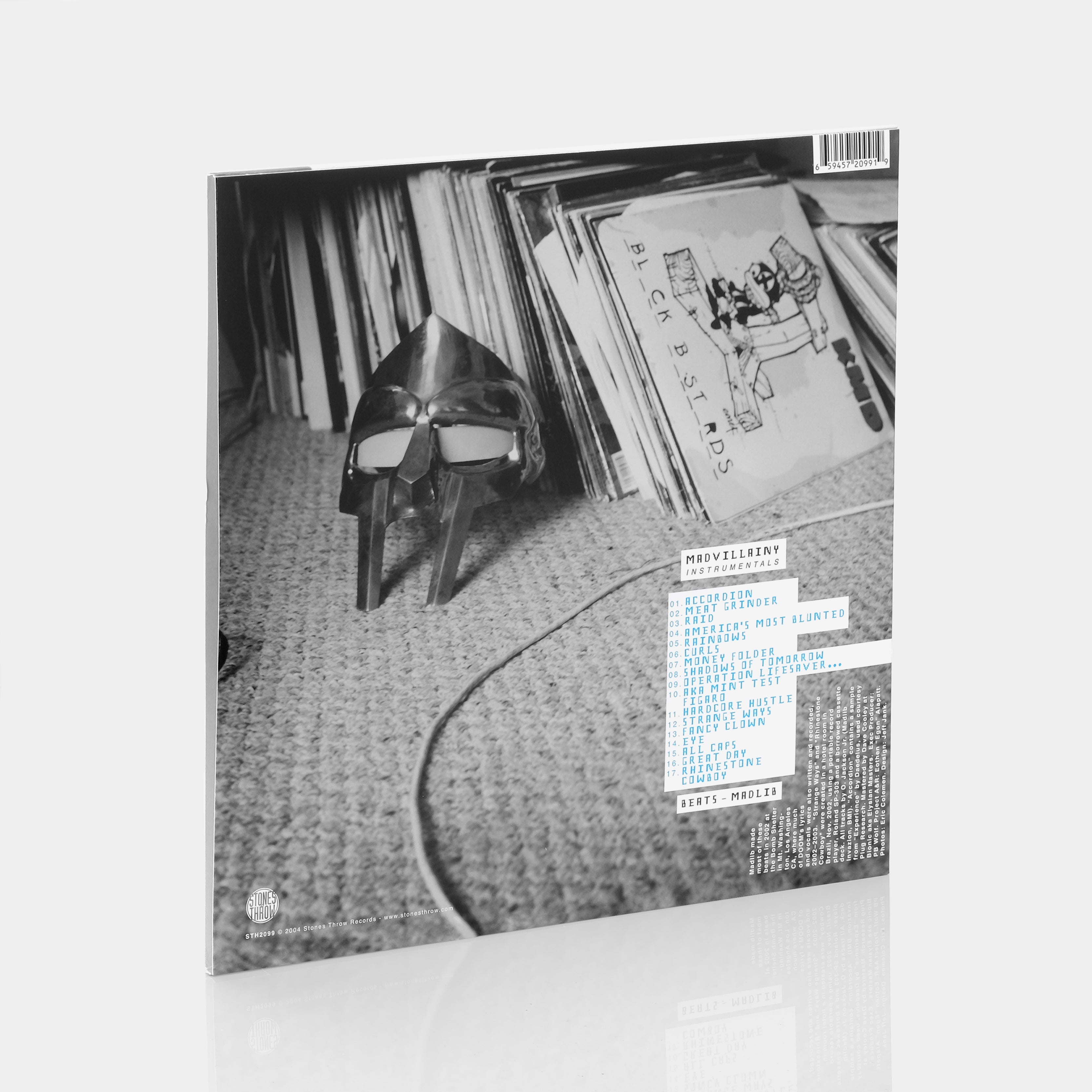 Madvillain - Madvillainy Instrumentals 2xLP Vinyl Record