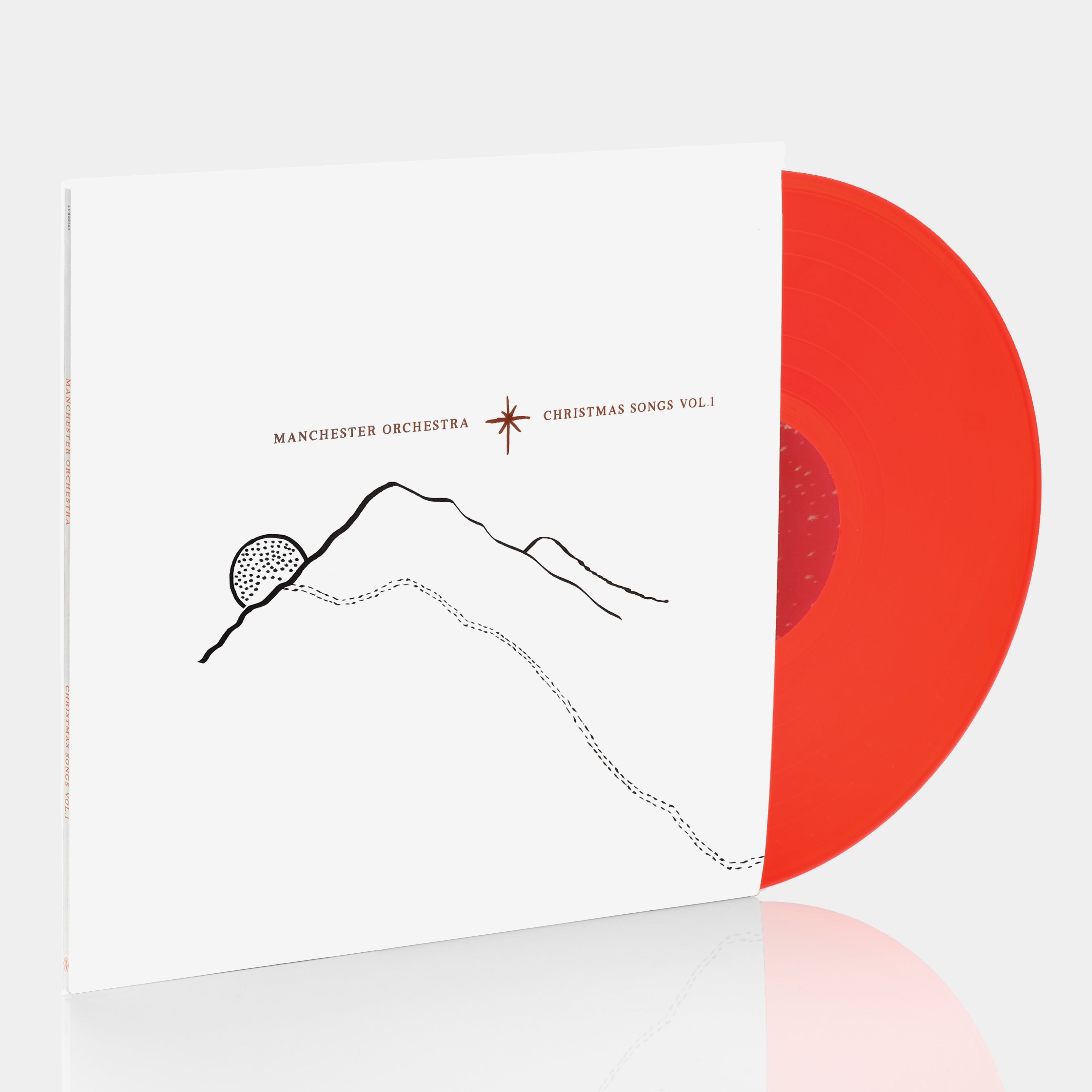 Manchester Orchestra - Christmas Songs Vol. 1 LP Holiday Red Vinyl Record