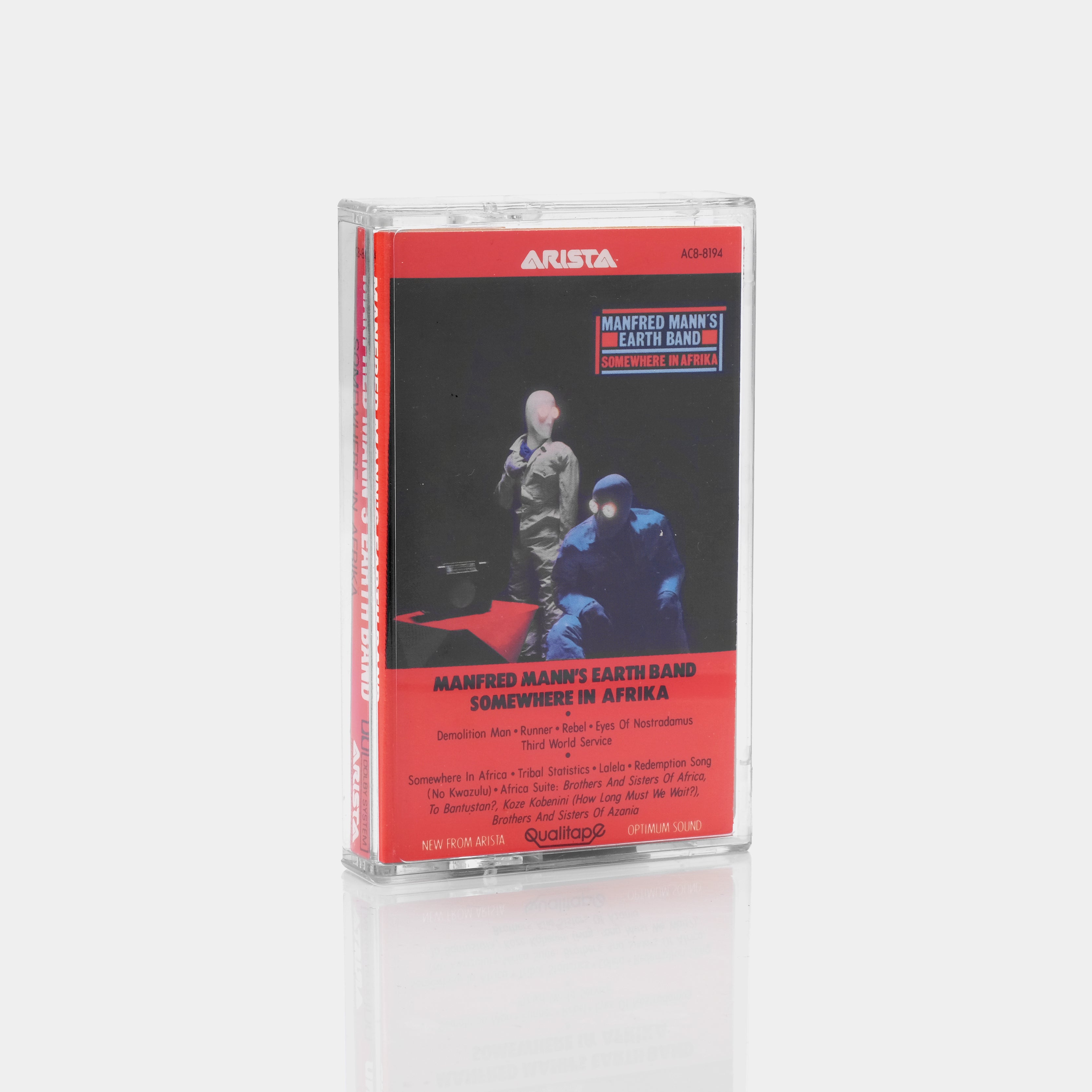 Manfred Mann's Earth Band - Somewhere in Afrika Cassette Tape