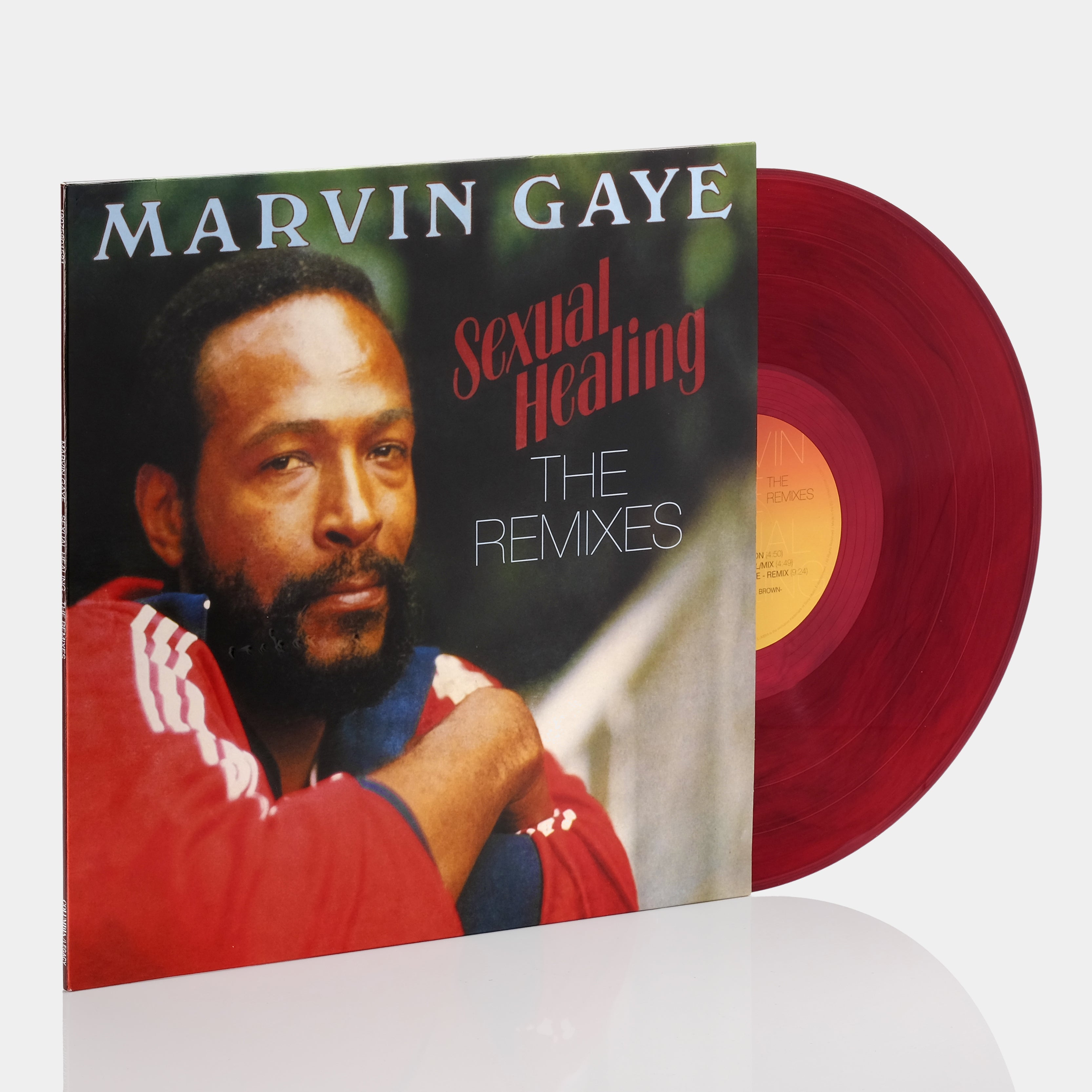 Marvin Gaye - Sexual Healing: The Remixes EP Red Smoke Vinyl Record