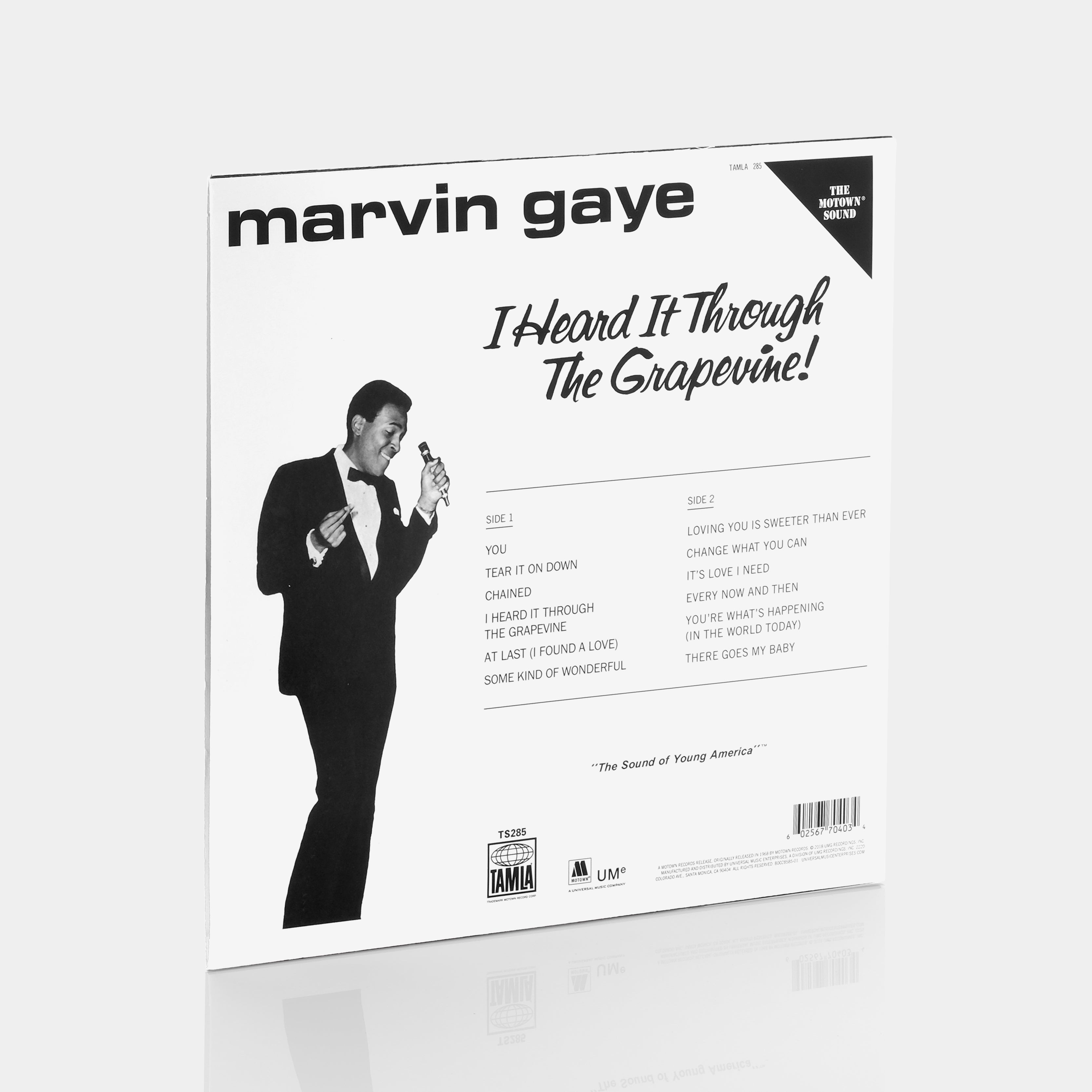 Marvin Gaye - I Heard It Through The Grapevine! LP Purple Vinyl Record