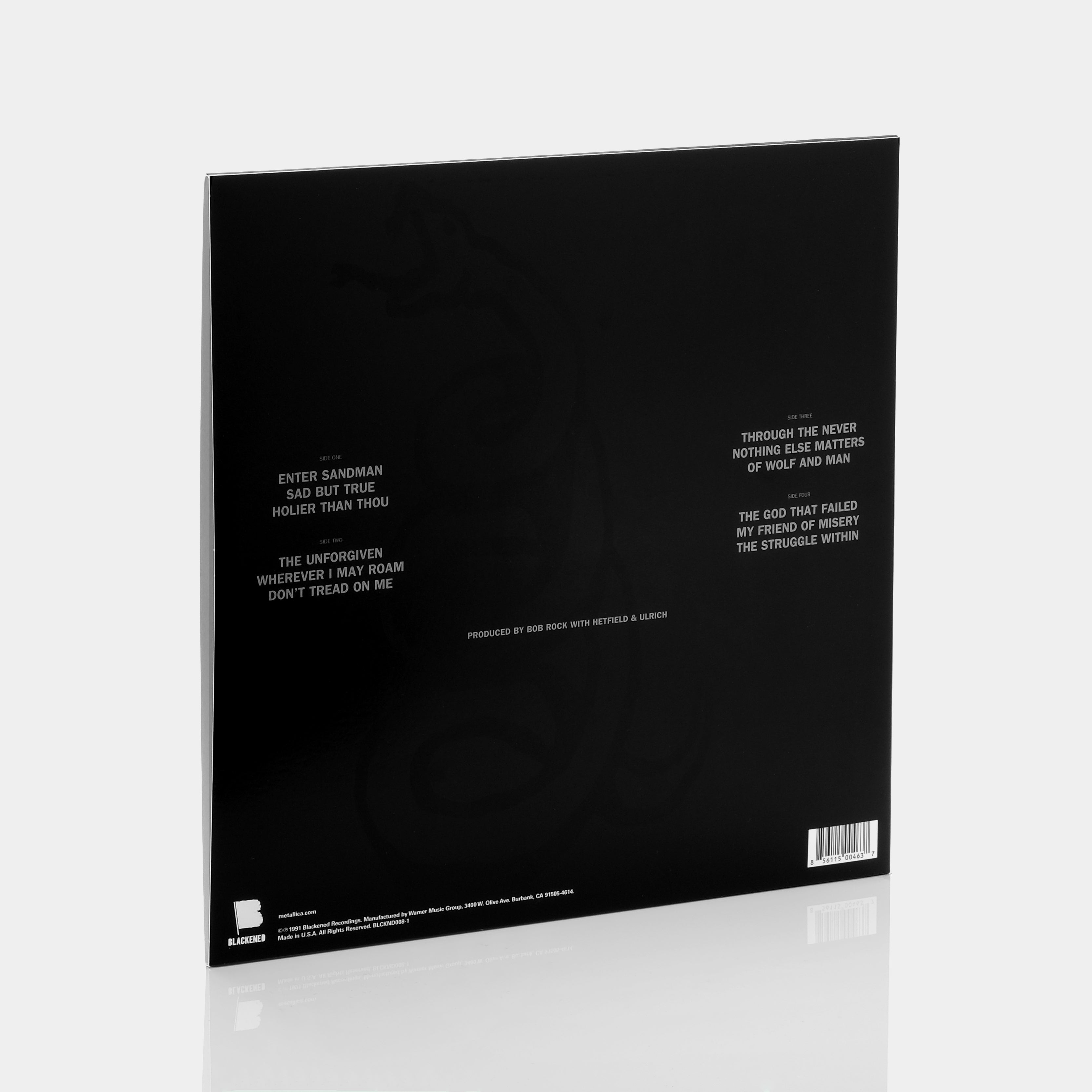 Metallica - Metallica 2xLP Vinyl Record