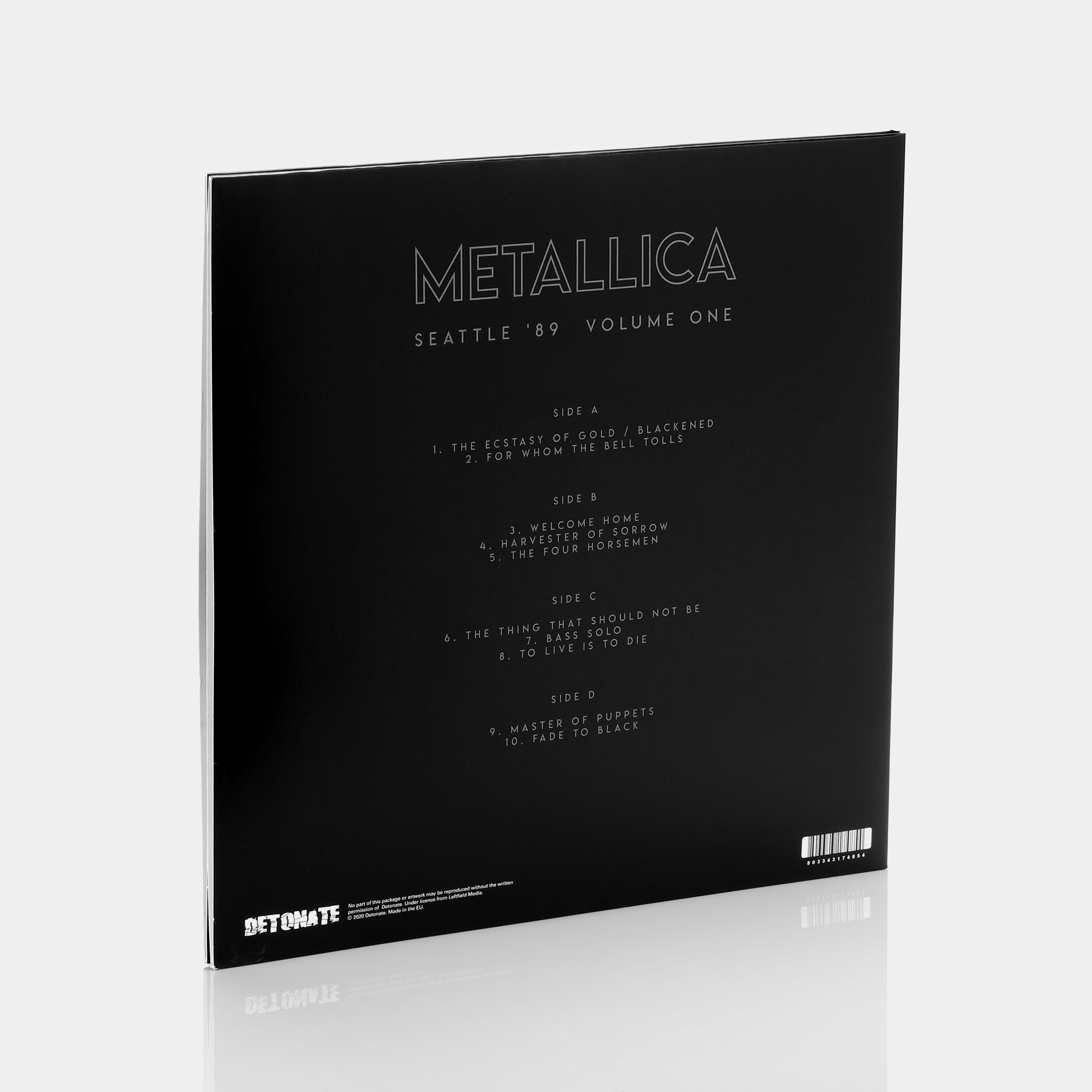 Metallica - Seattle '89, Volume One 2xLP Vinyl Record