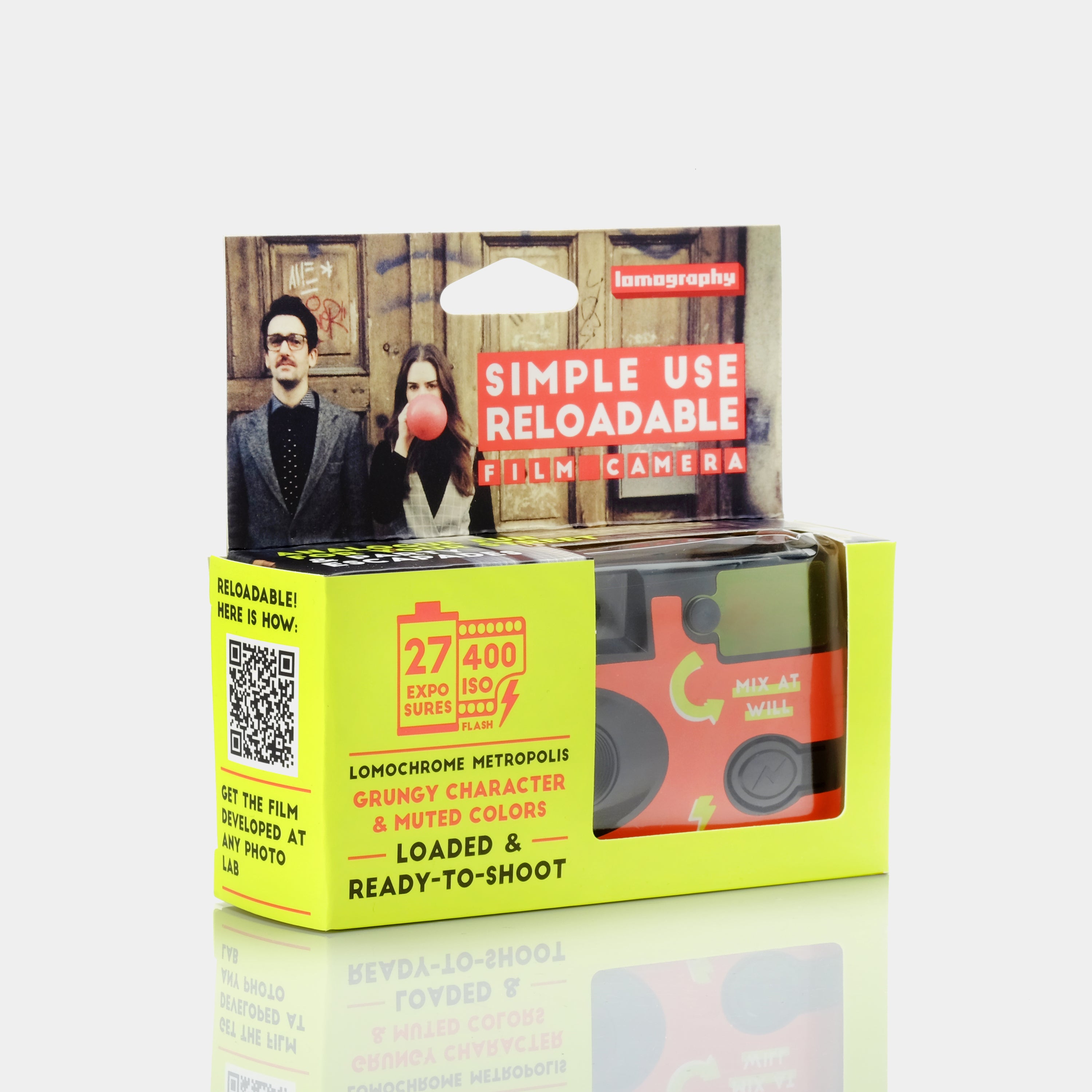 Lomochrome Metropolis Simple Use 35mm Point and Shoot Film Camera