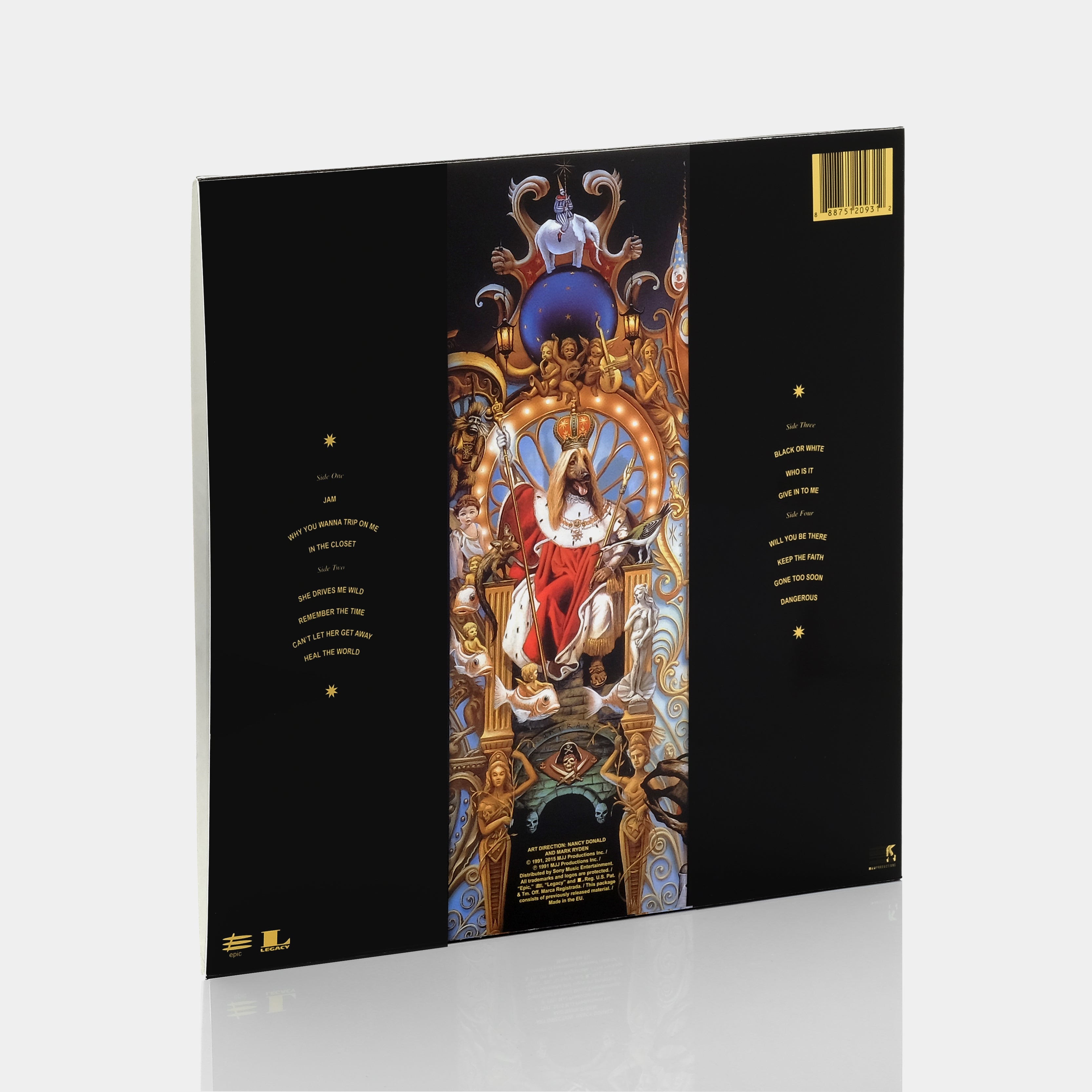 Michael Jackson - Dangerous 2xLP Vinyl Record