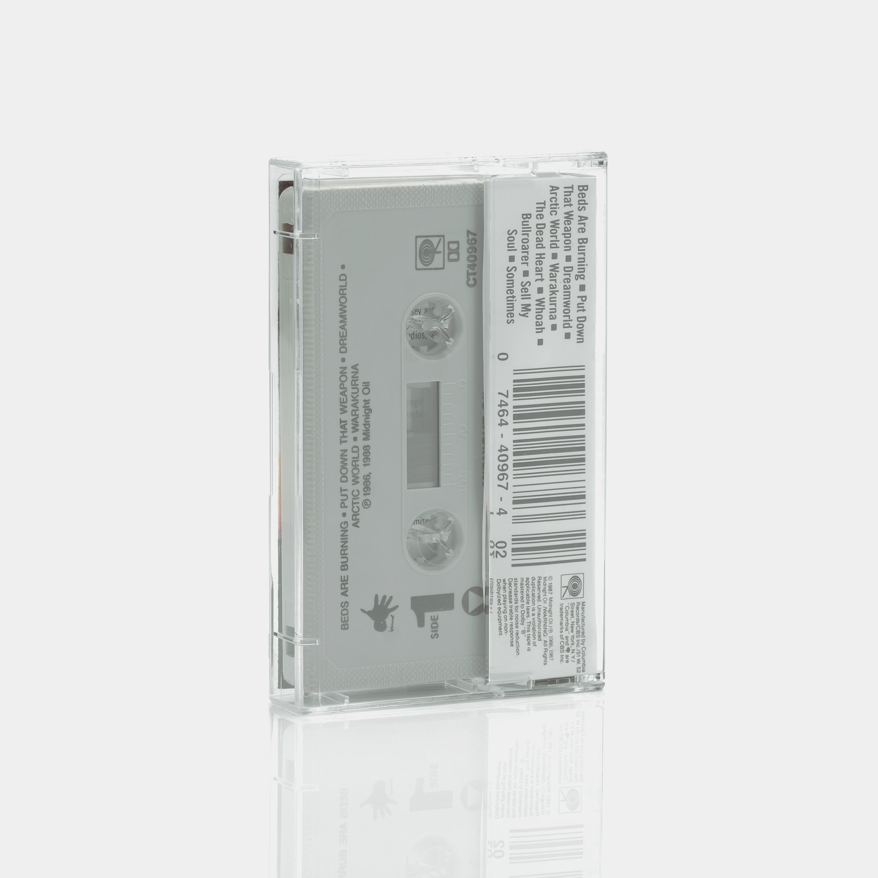 Midnight Oil - Diesel And Dust Cassette Tape