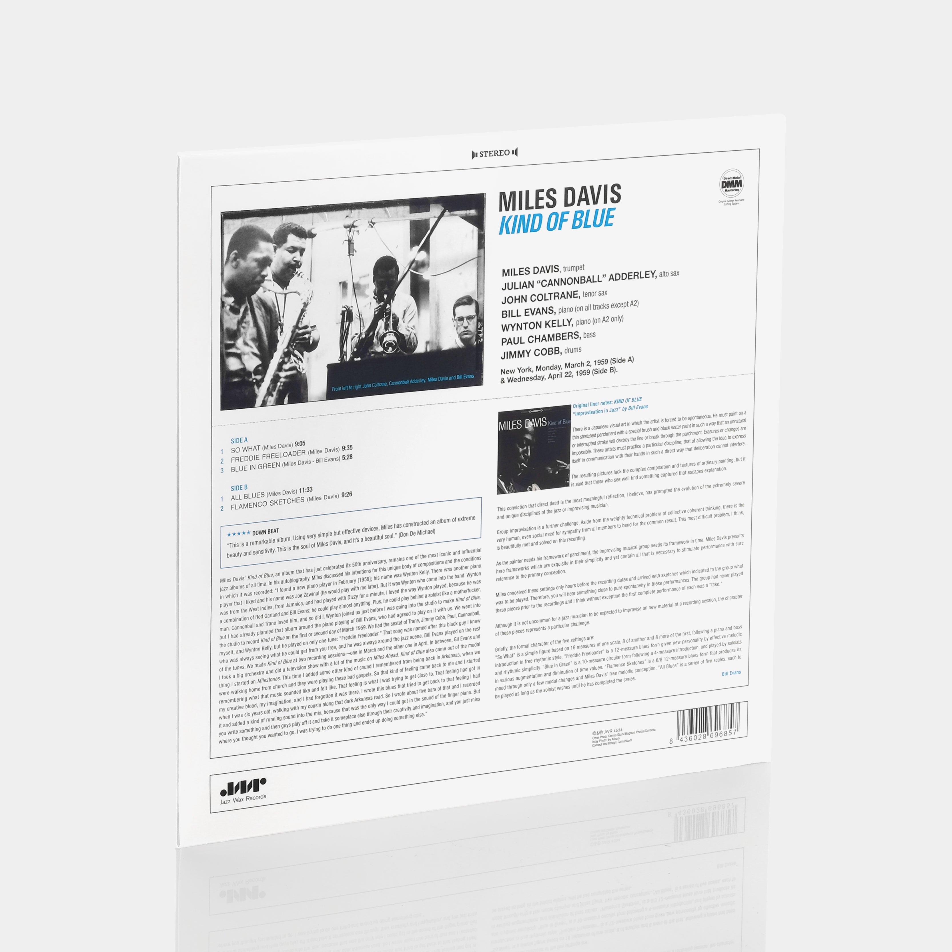 Miles Davis - Kind Of Blue LP Vinyl Record