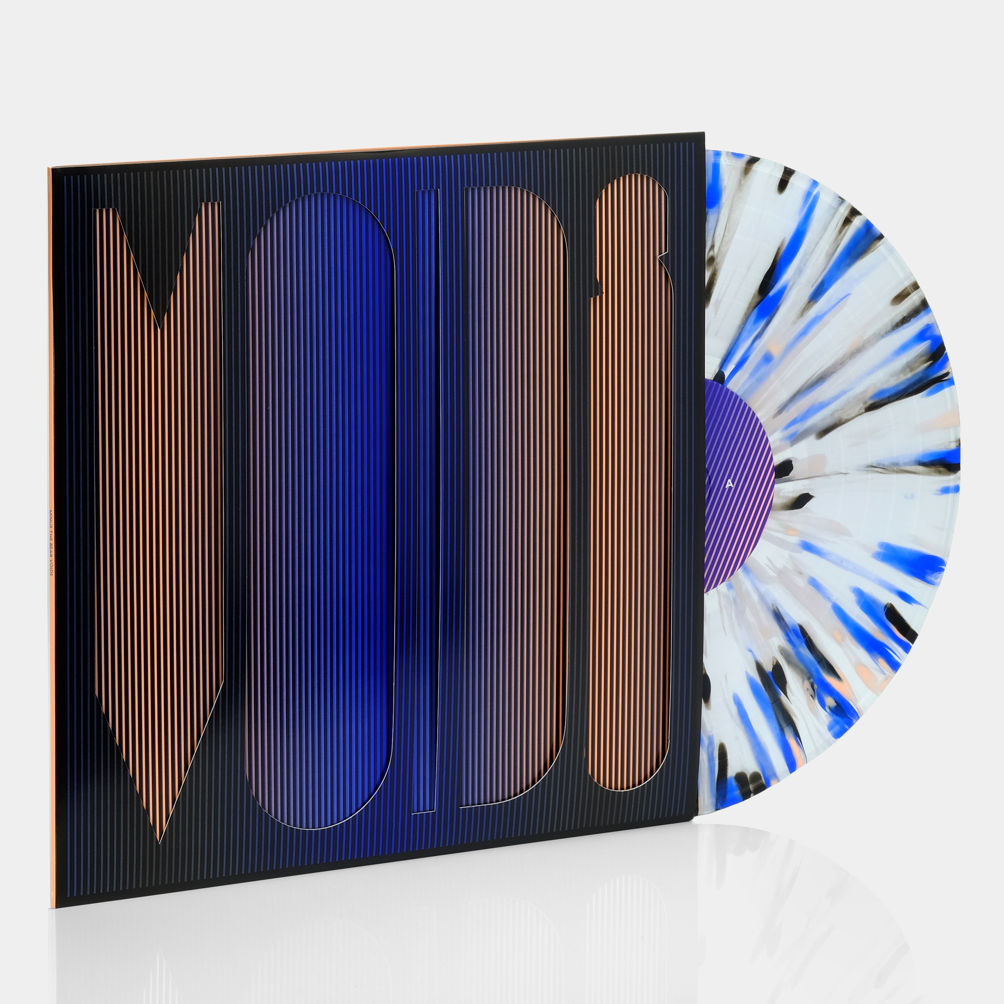Minus the Bear - VOIDS LP Clear With Blue & Black Splatter Vinyl Record