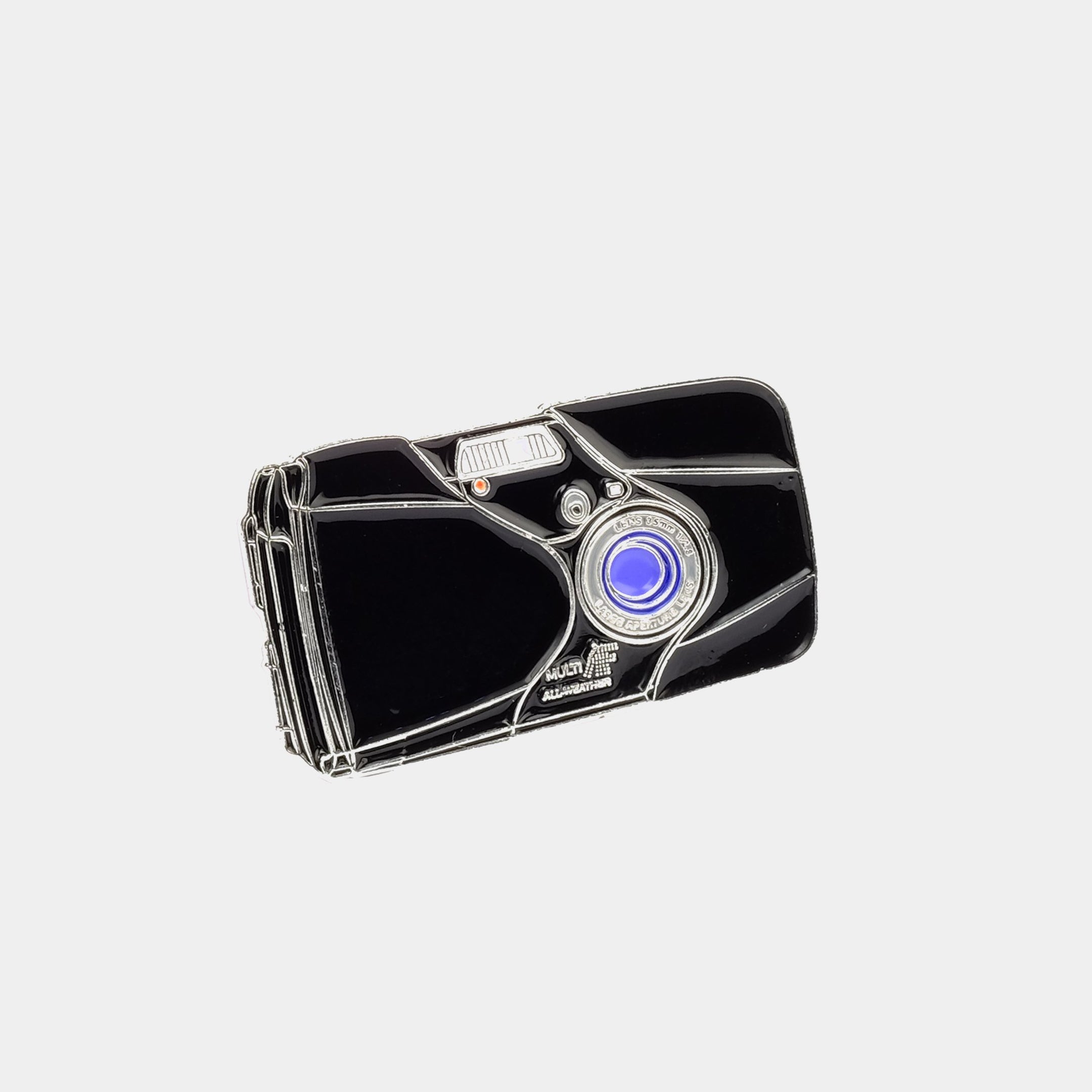 Olympus ∞ Stylus Mju II Camera Enamel Pin