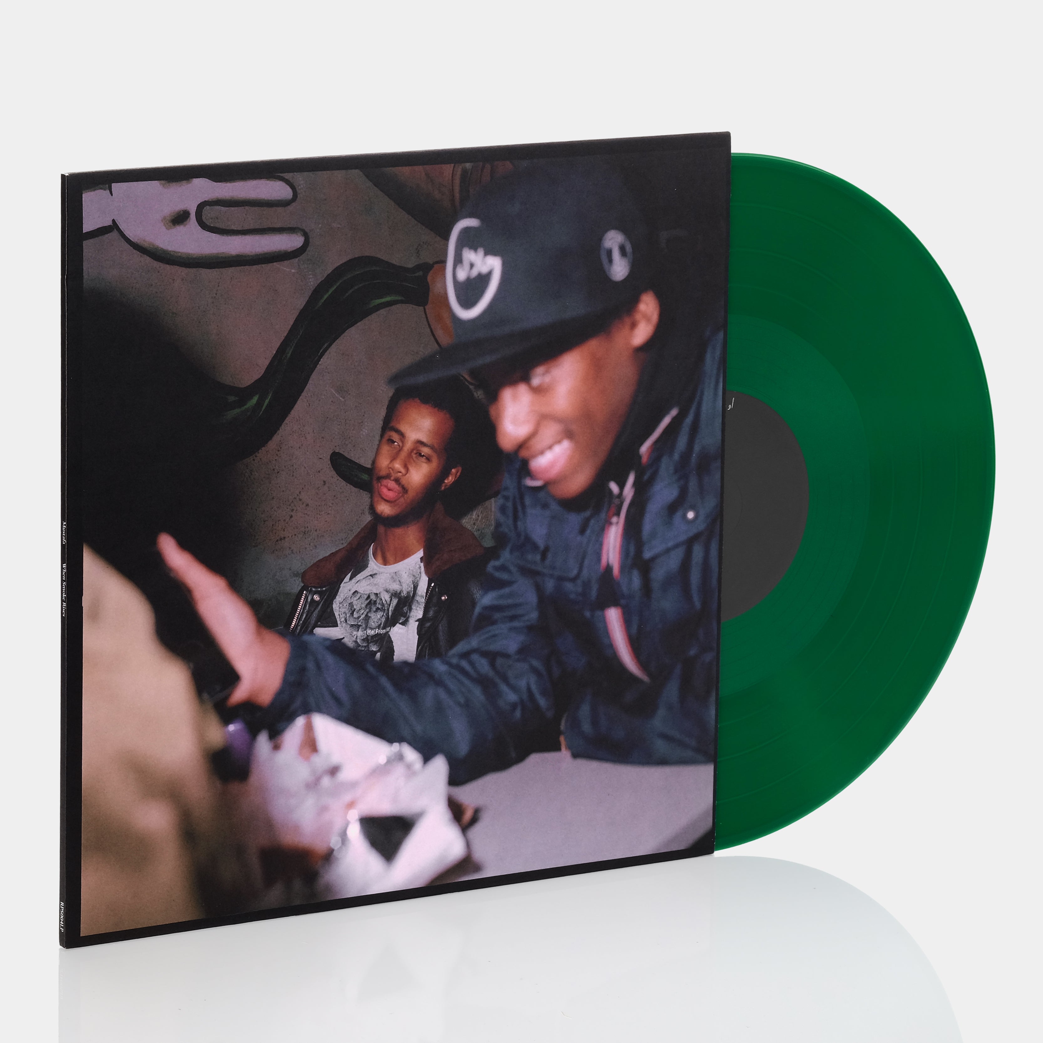 Mustafa - When Smoke Rises LP Green Vinyl Record