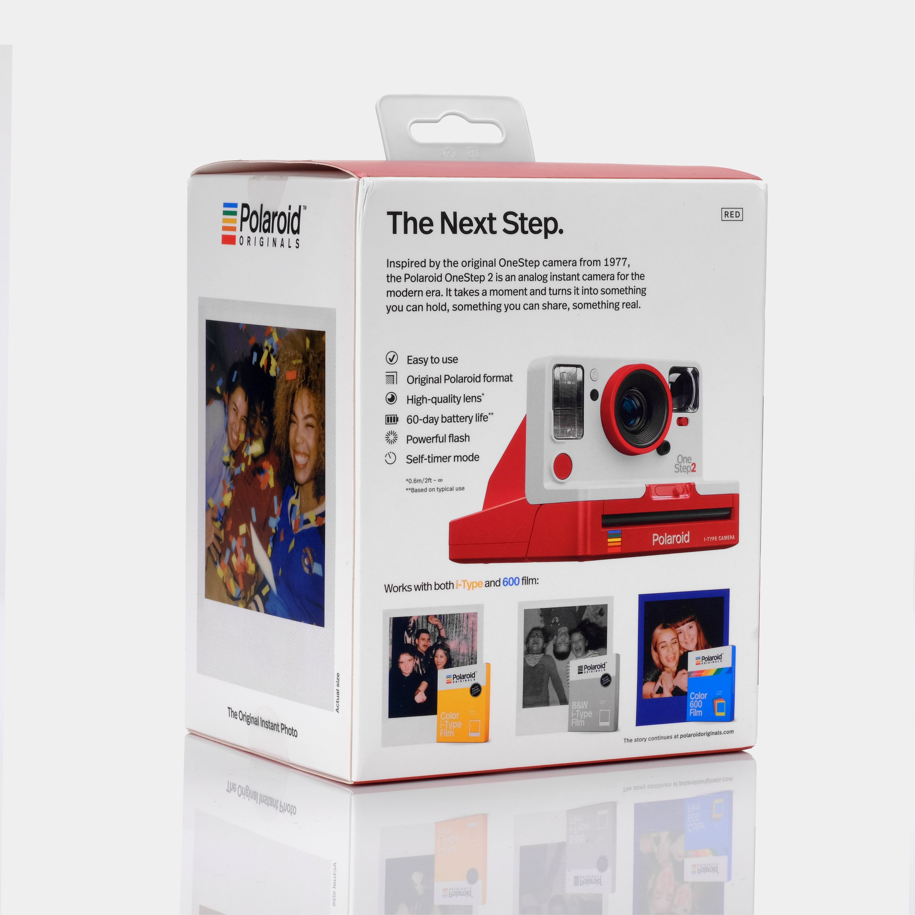 Polaroid i-Type OneStep 2 Red Instant Film Camera