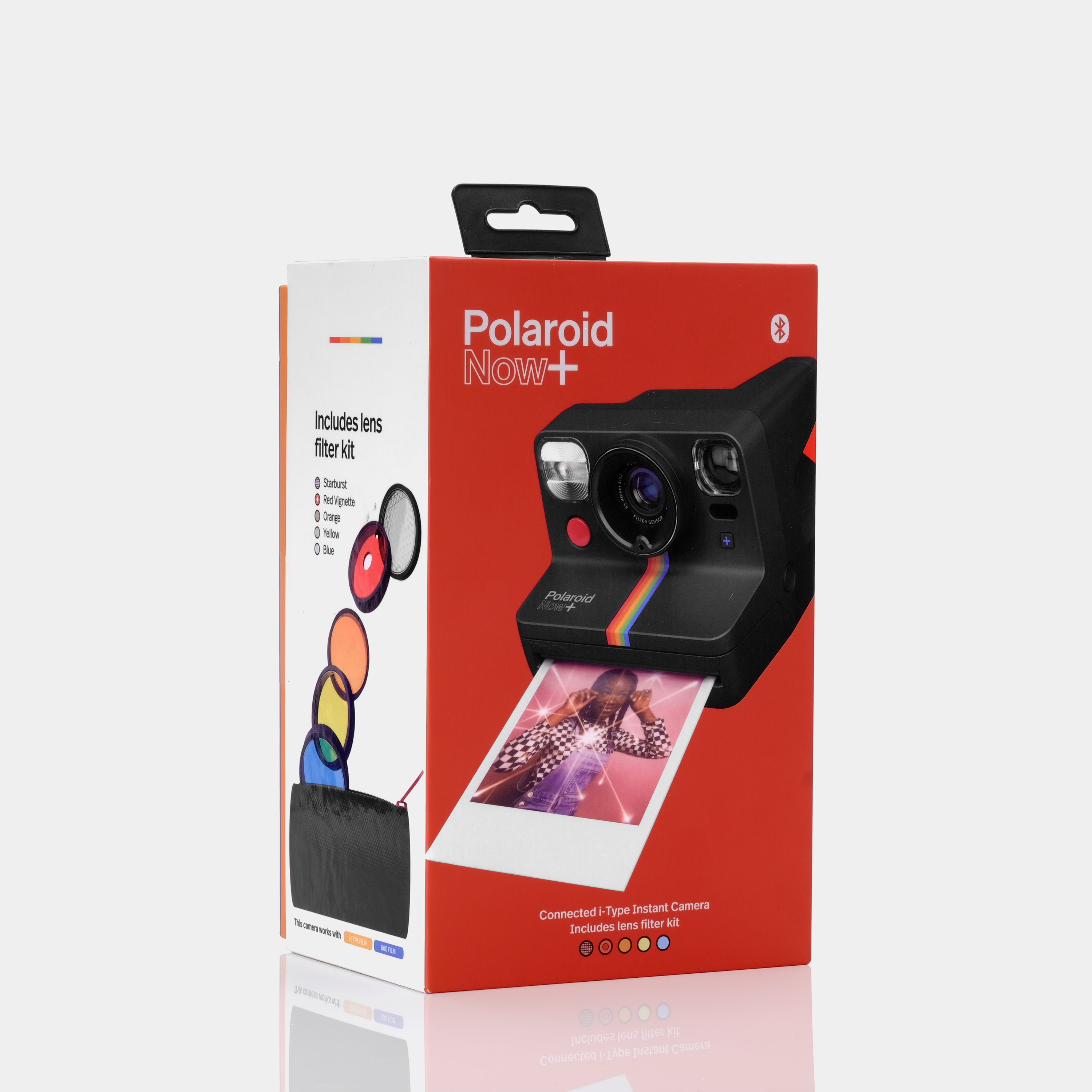 Polaroid i-Type Now+ Black Instant Film Camera