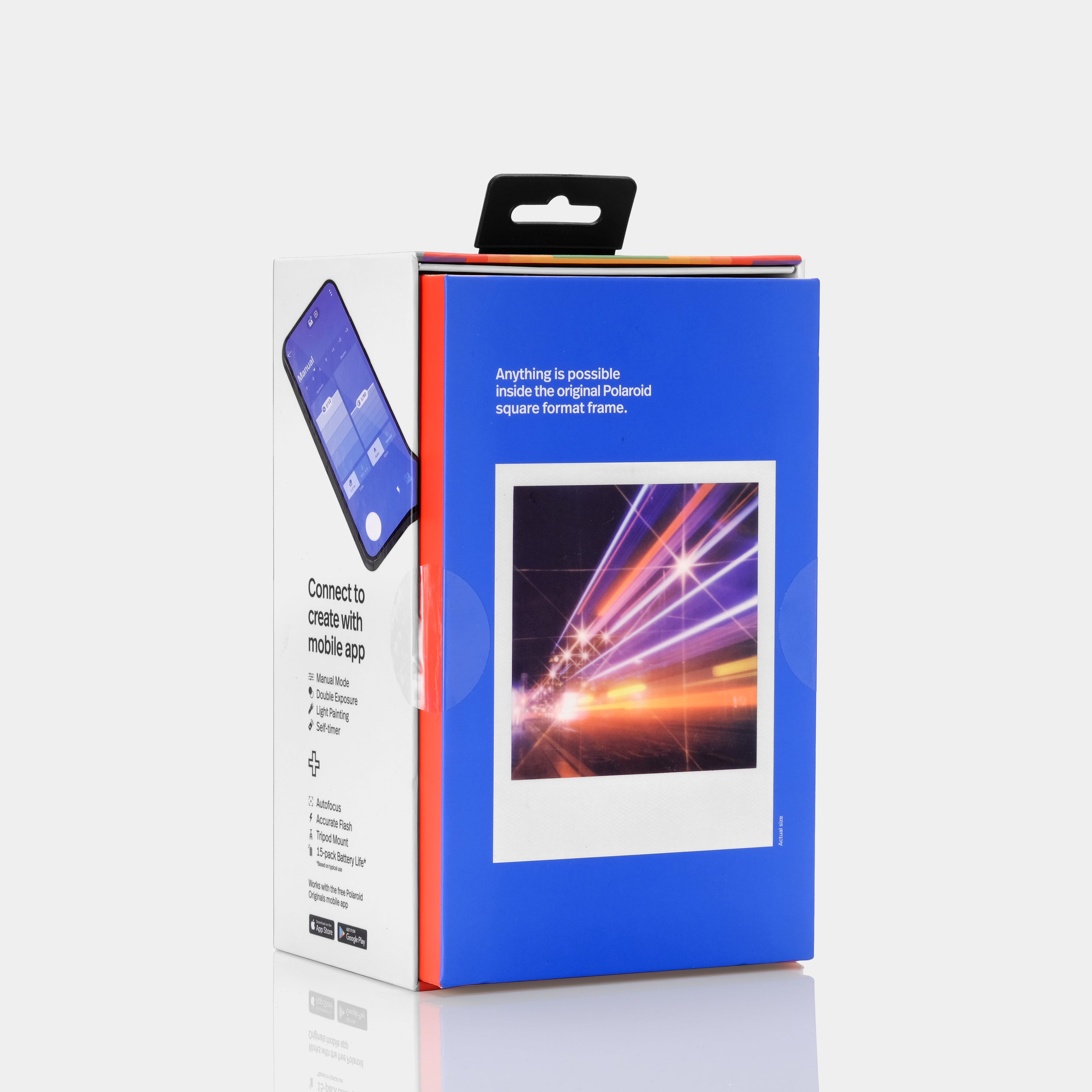 Polaroid i-Type Now+ Black Instant Film Camera