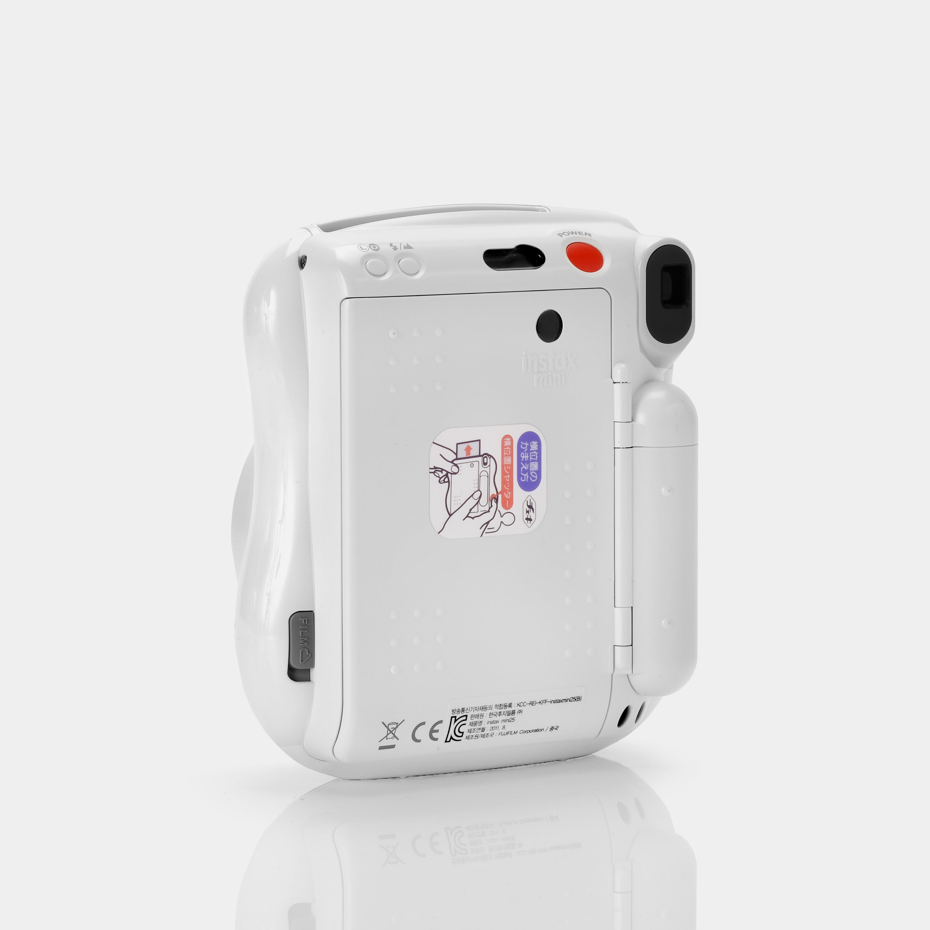 Fujifilm Instax Mini 25 White Instant Film Camera - Refurbished