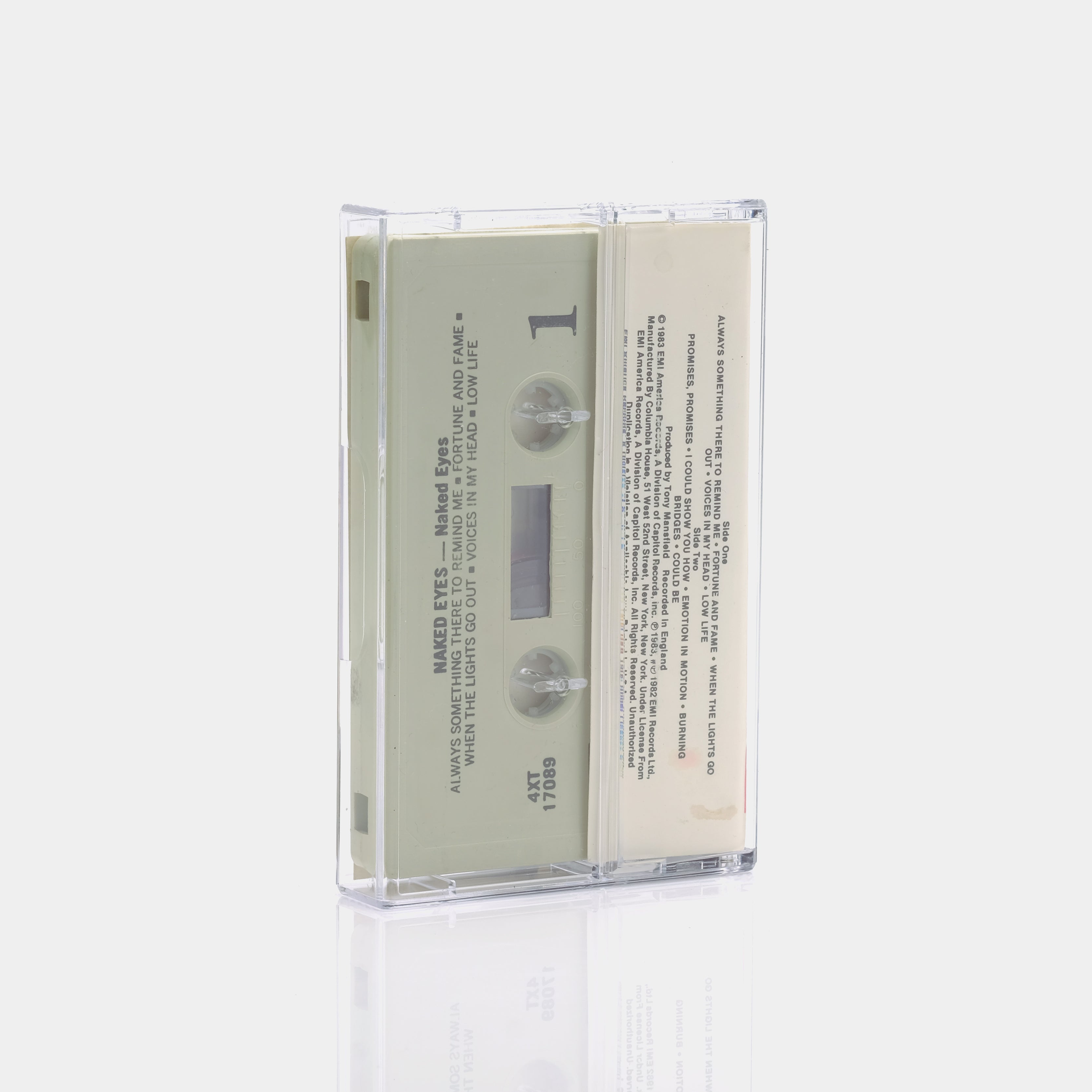 Naked Eyes Cassette Tape
