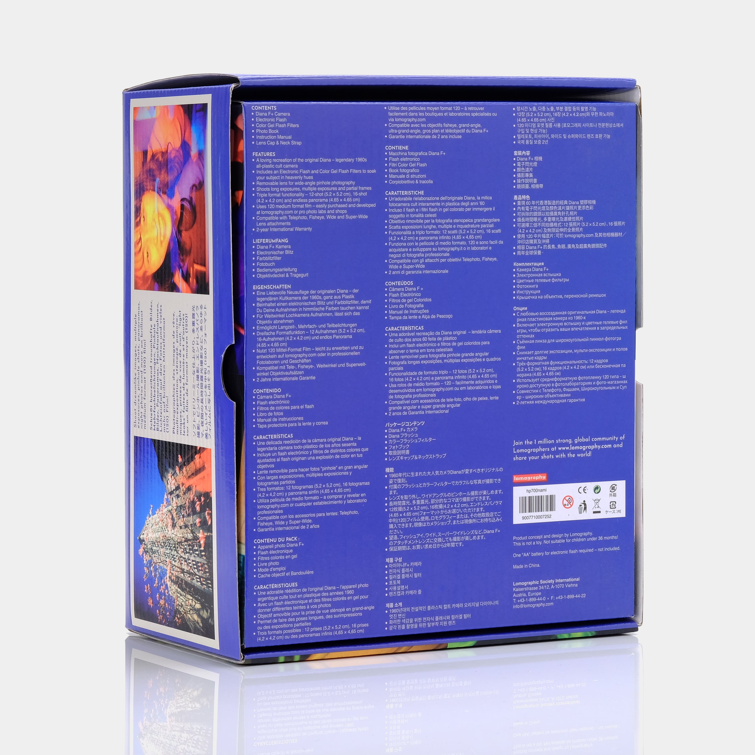 Diana F+ (Nami Edition) 120 Film Camera with Flash