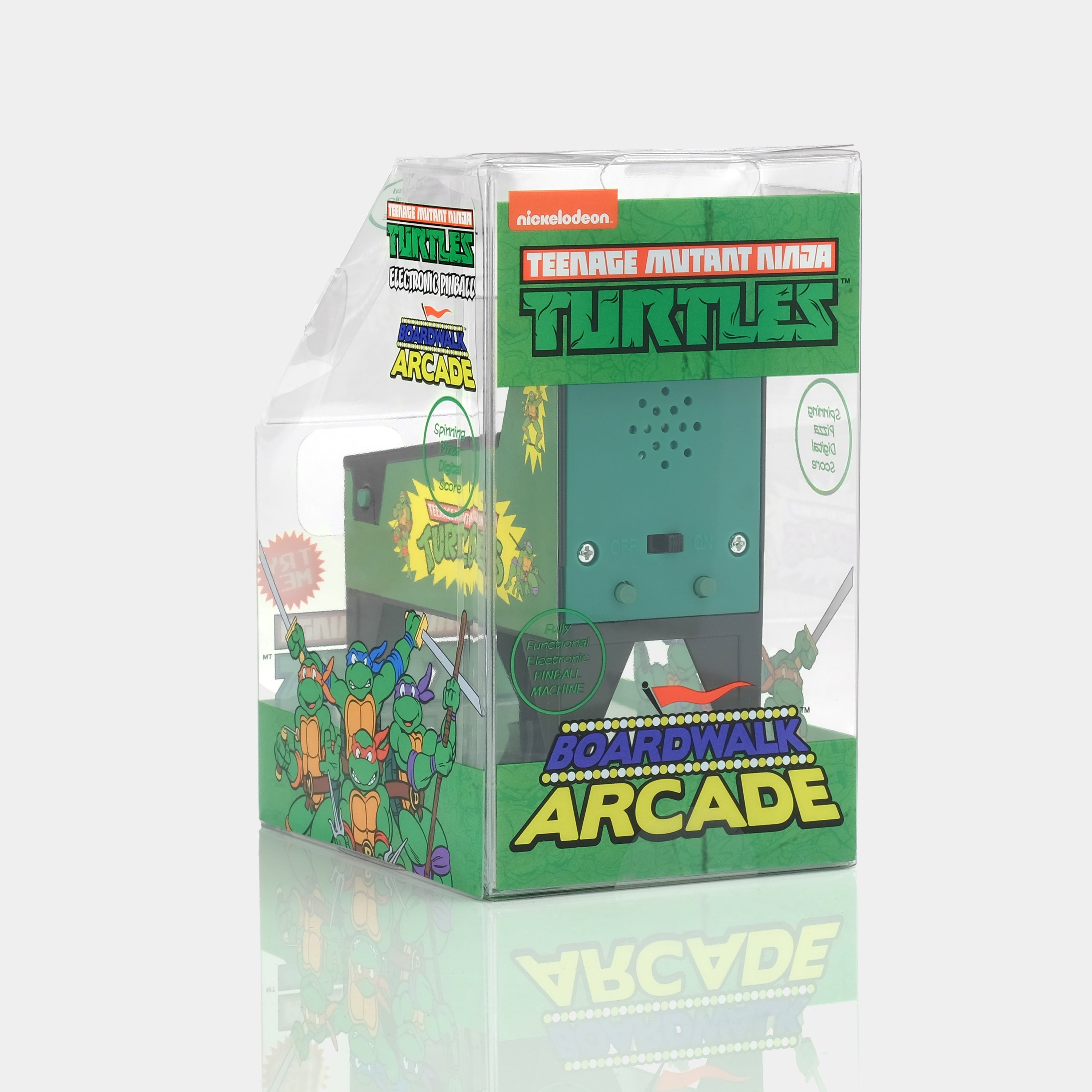 Boardwalk Arcade Teenage Mutant Ninja Turtle Electronic Pinball Game