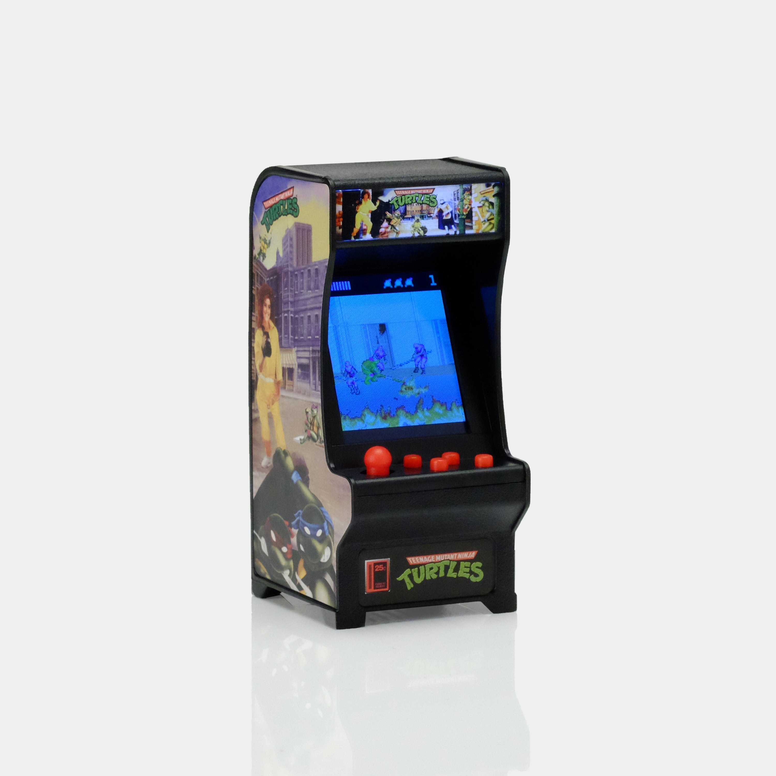 Tiny Arcade Teenage Mutant Ninja Turtles Game Keychain