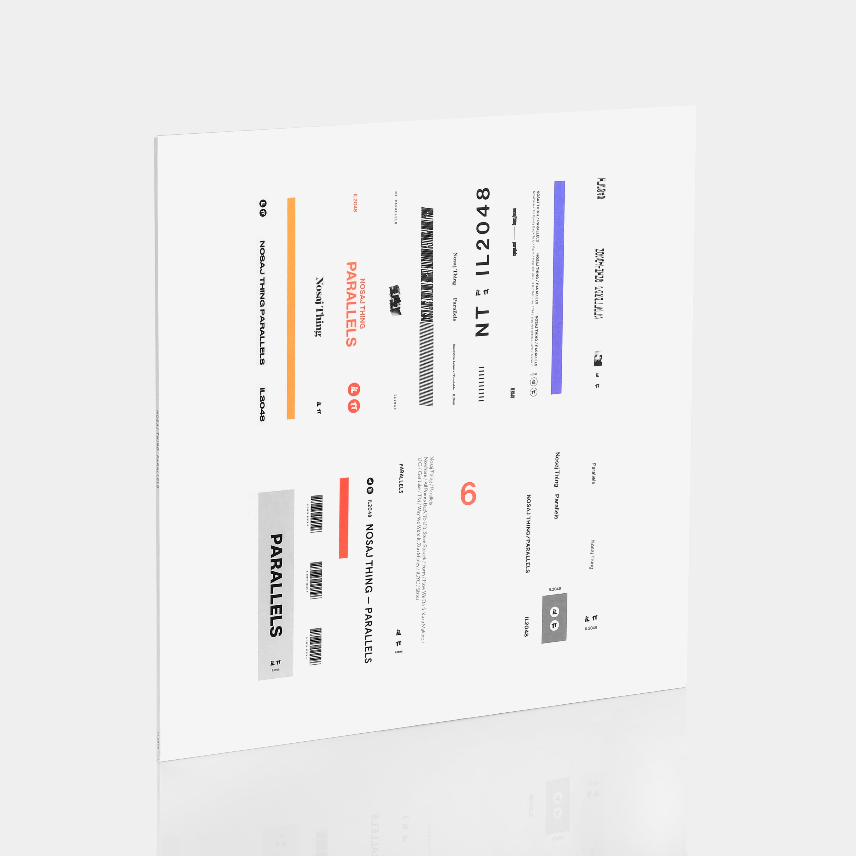 Nosaj Thing - Parallels LP Clear Vinyl Record