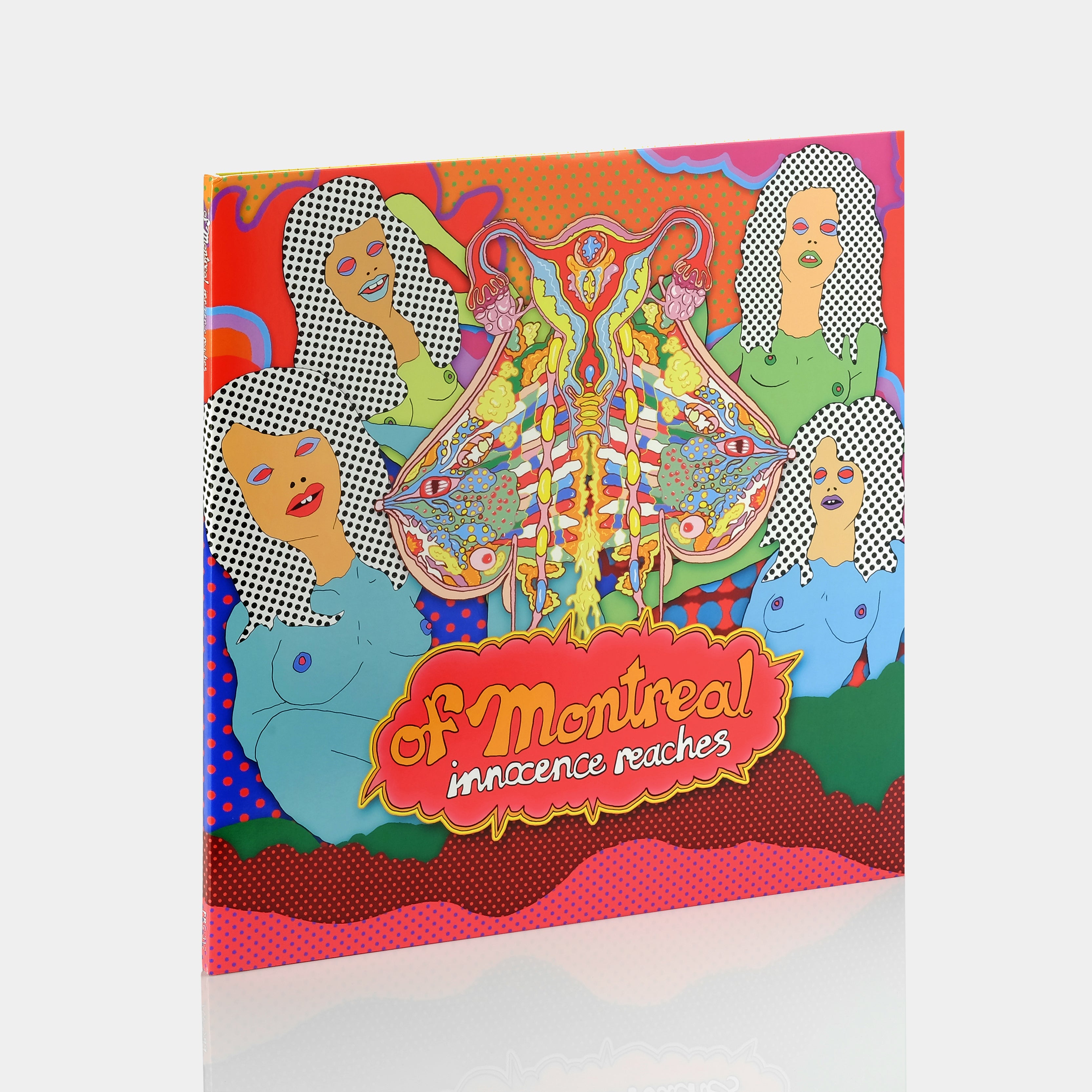 Of Montreal - Innocence Reaches 2xLP Blue White Marble Vinyl Record