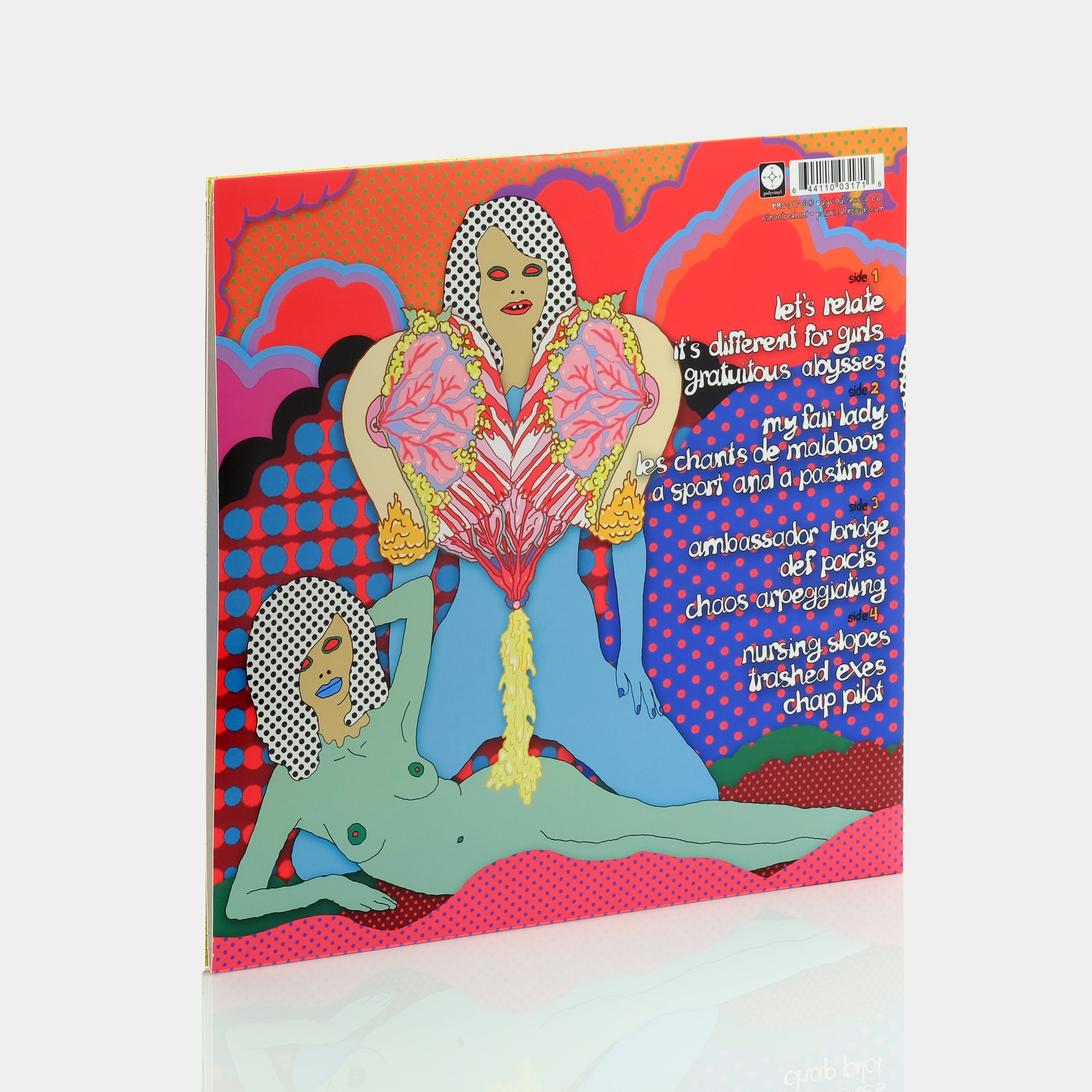 Of Montreal - Innocence Reaches 2xLP Blue White Marble Vinyl Record