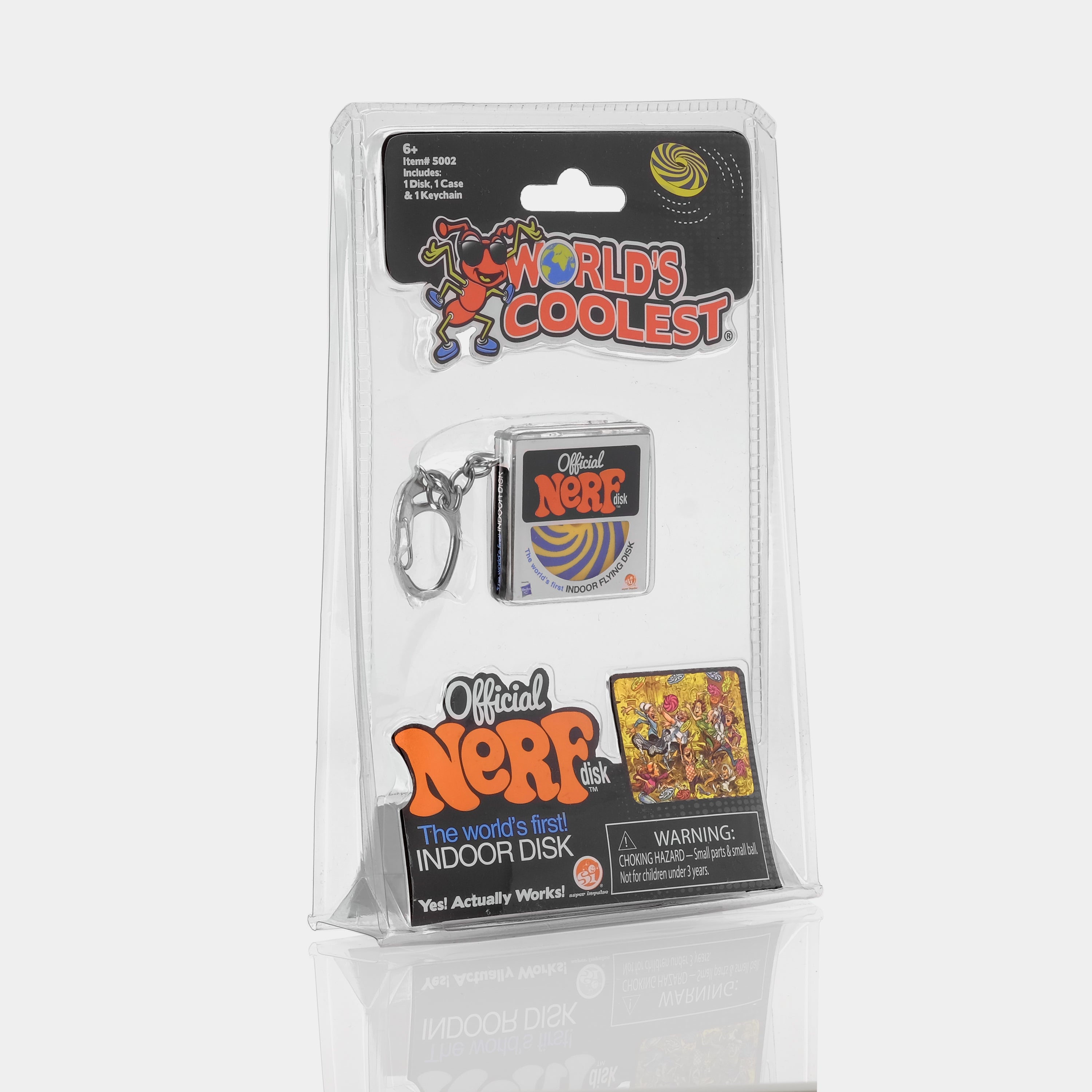 World's Coolest Official Nerf Disk Keychain