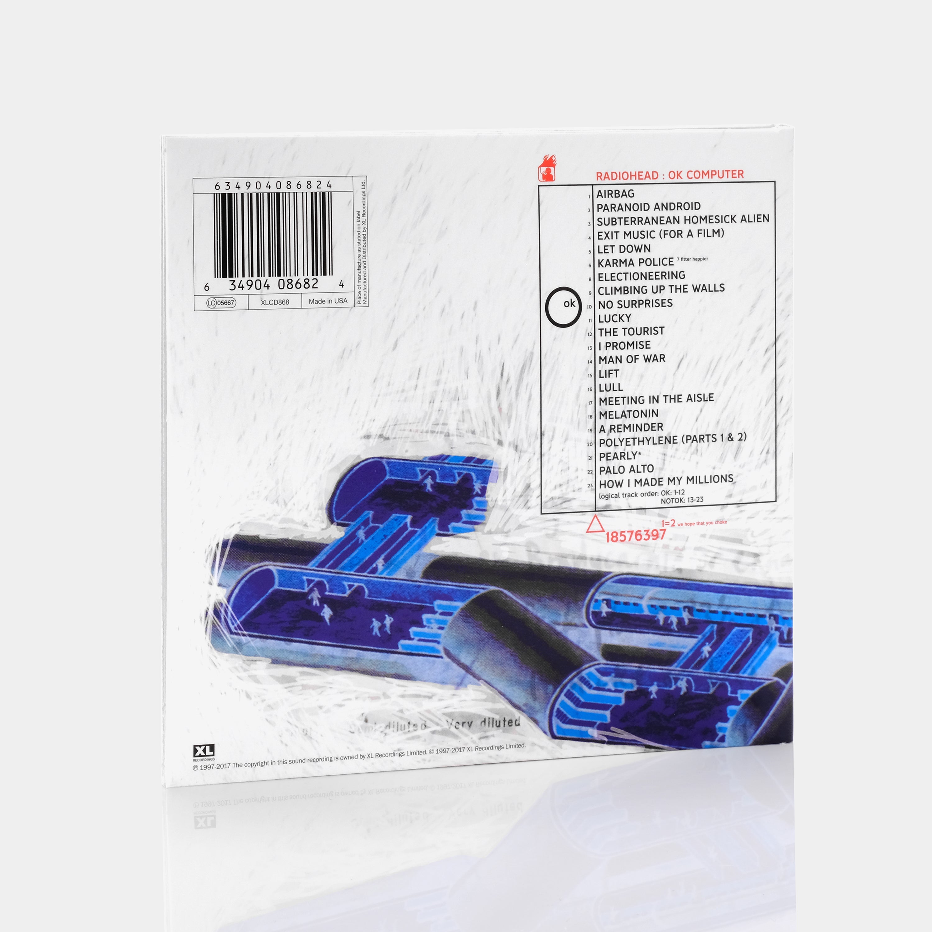 Radiohead - OK Computer OKNOTOK 1997 2017 2xCD