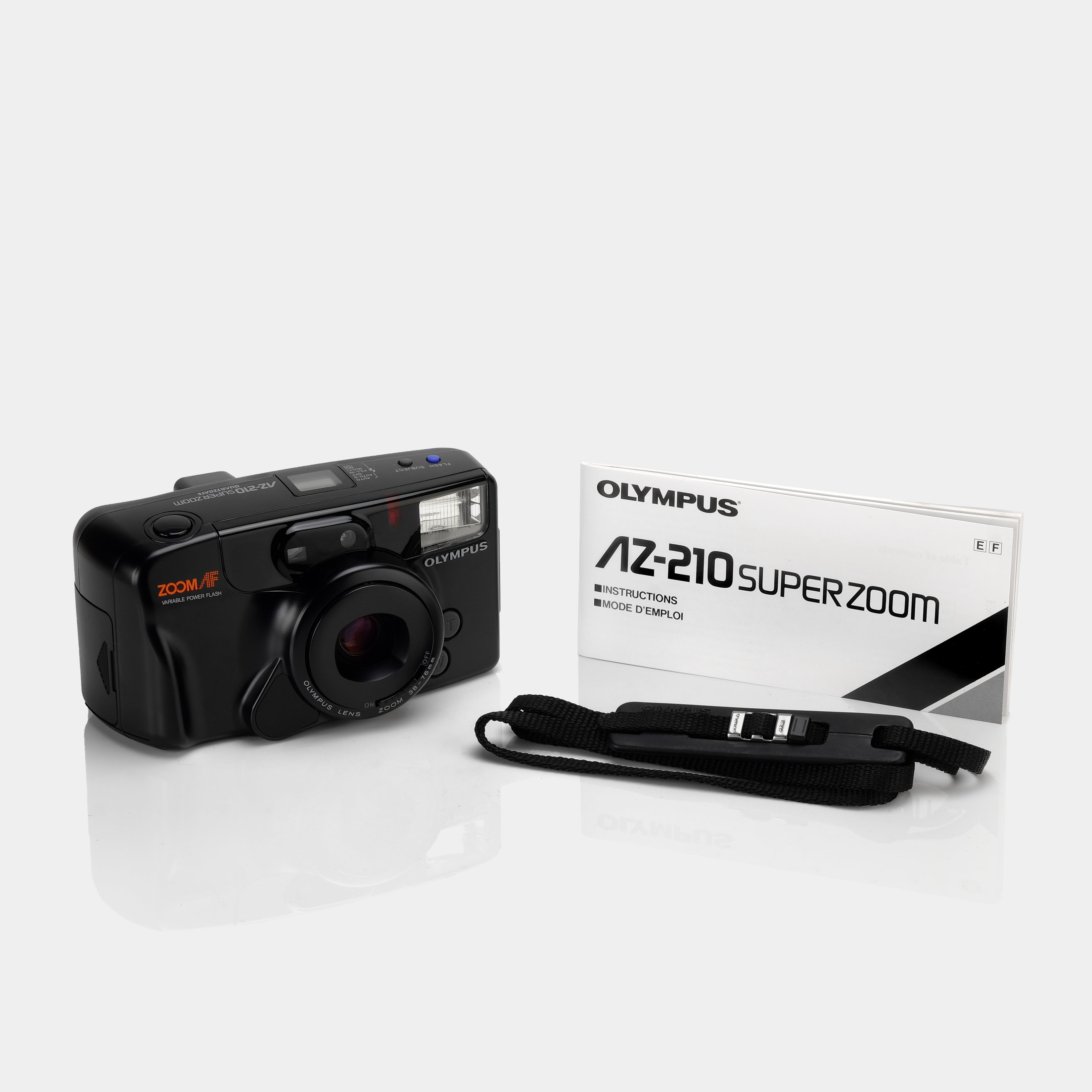 Olympus AZ-210 Superzoom 35mm Point And Shoot Film Camera (New Old Stock)