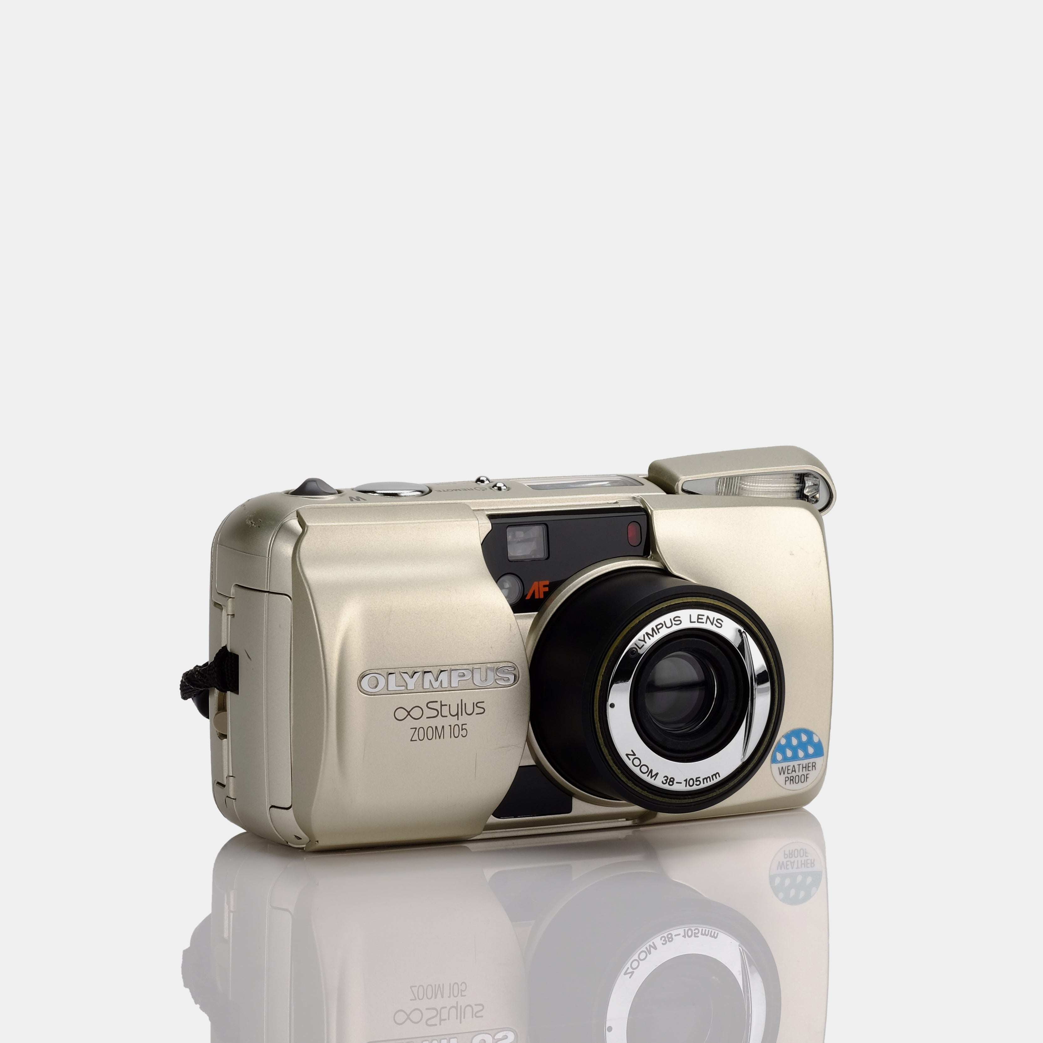 Olympus ∞ Infinity Stylus Zoom 105 35mm Point and Shoot Film Camera