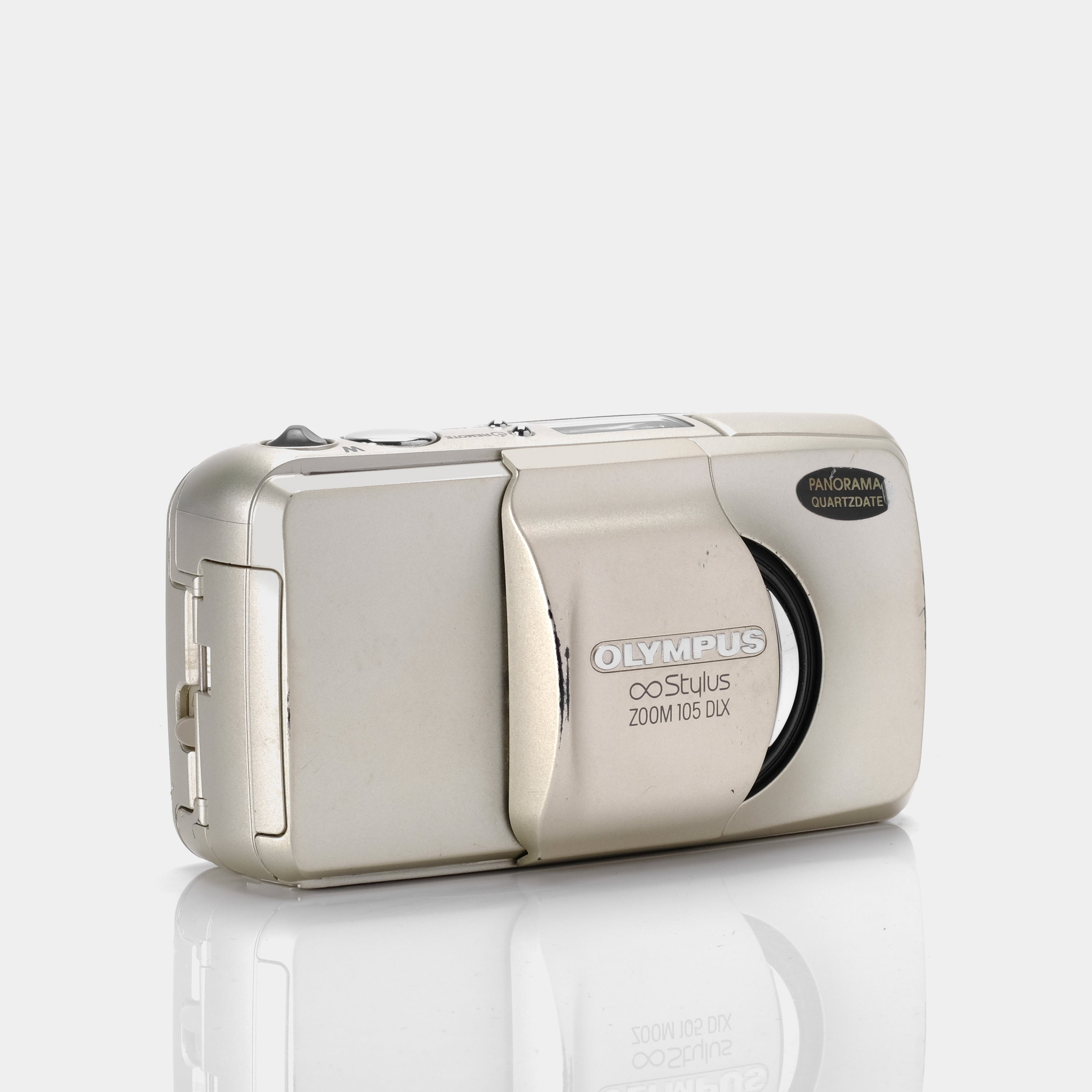 Olympus ∞ Infinity Stylus Zoom 105 DLX 35mm Point and Shoot Film Camera